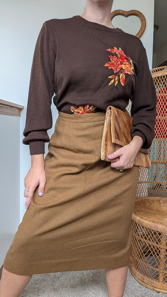 1970s fall sweater Sweater Rad Bonnie's Vintage