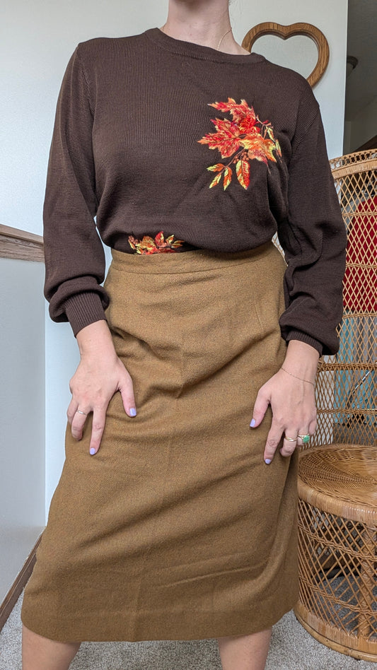 1940s wool skirt Skirt Rad Bonnie's Vintage
