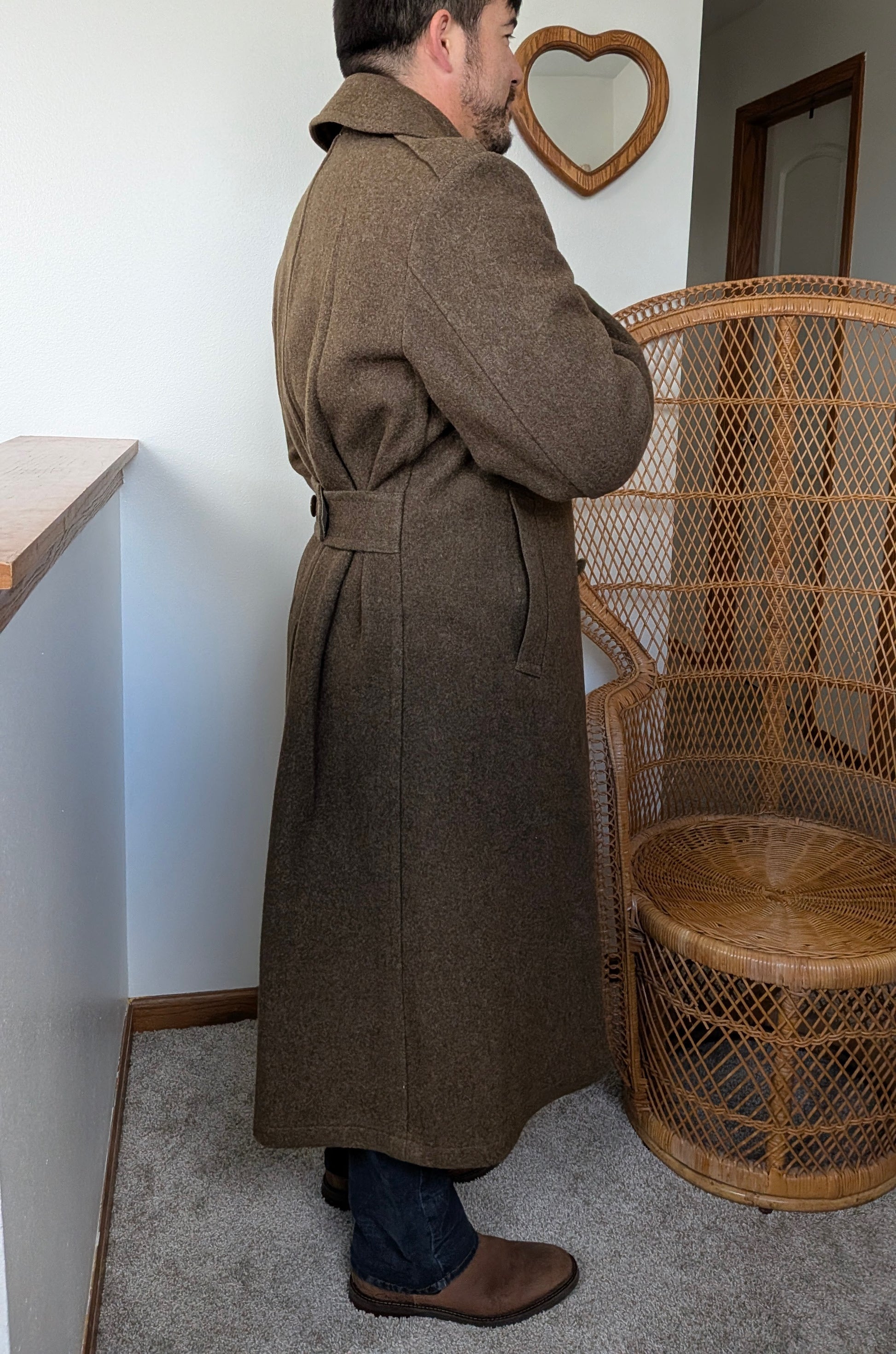 1940s World War II coat Coat Rad Bonnie's Vintage