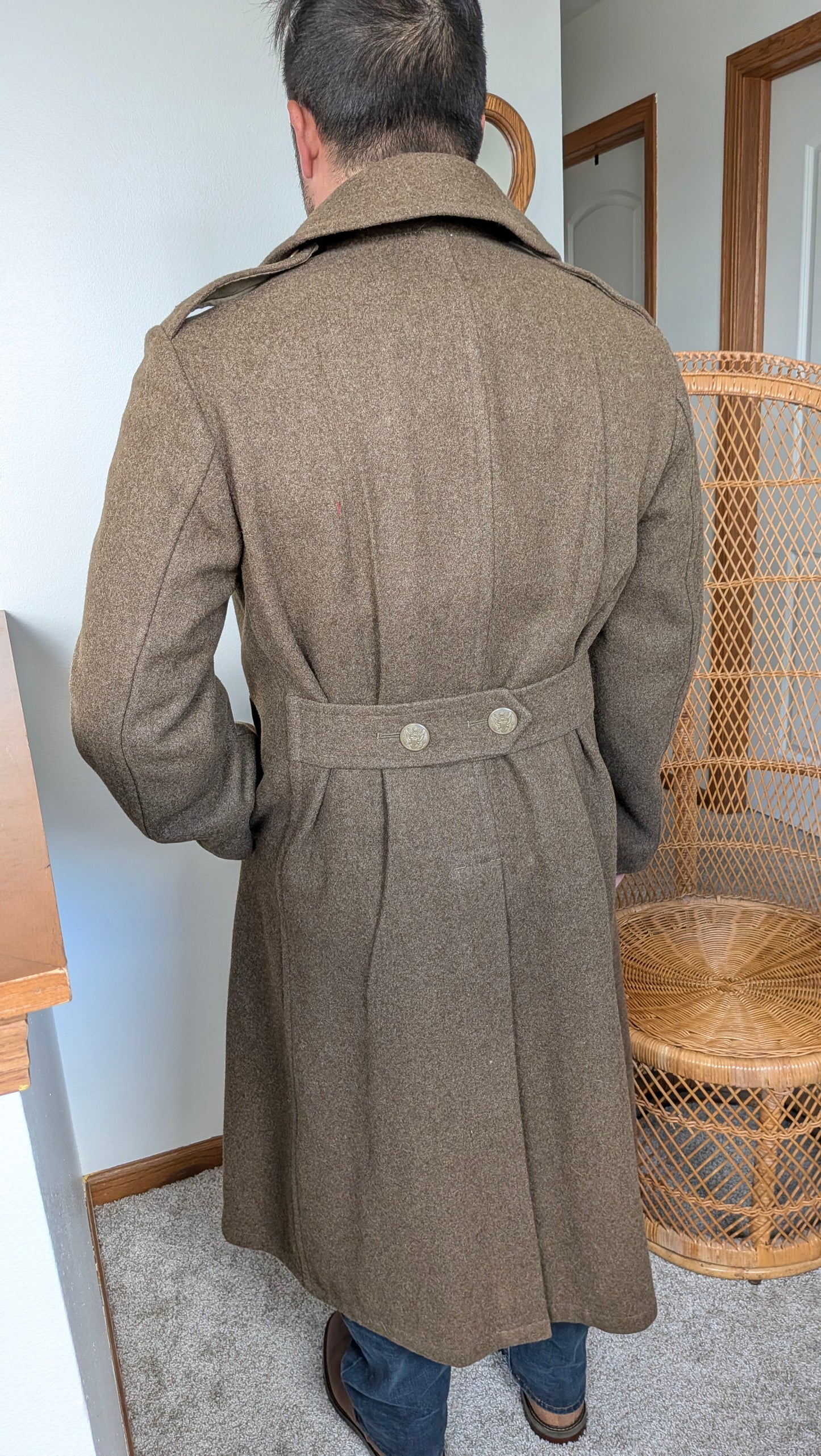 1940s World War II coat Coat Rad Bonnie's Vintage