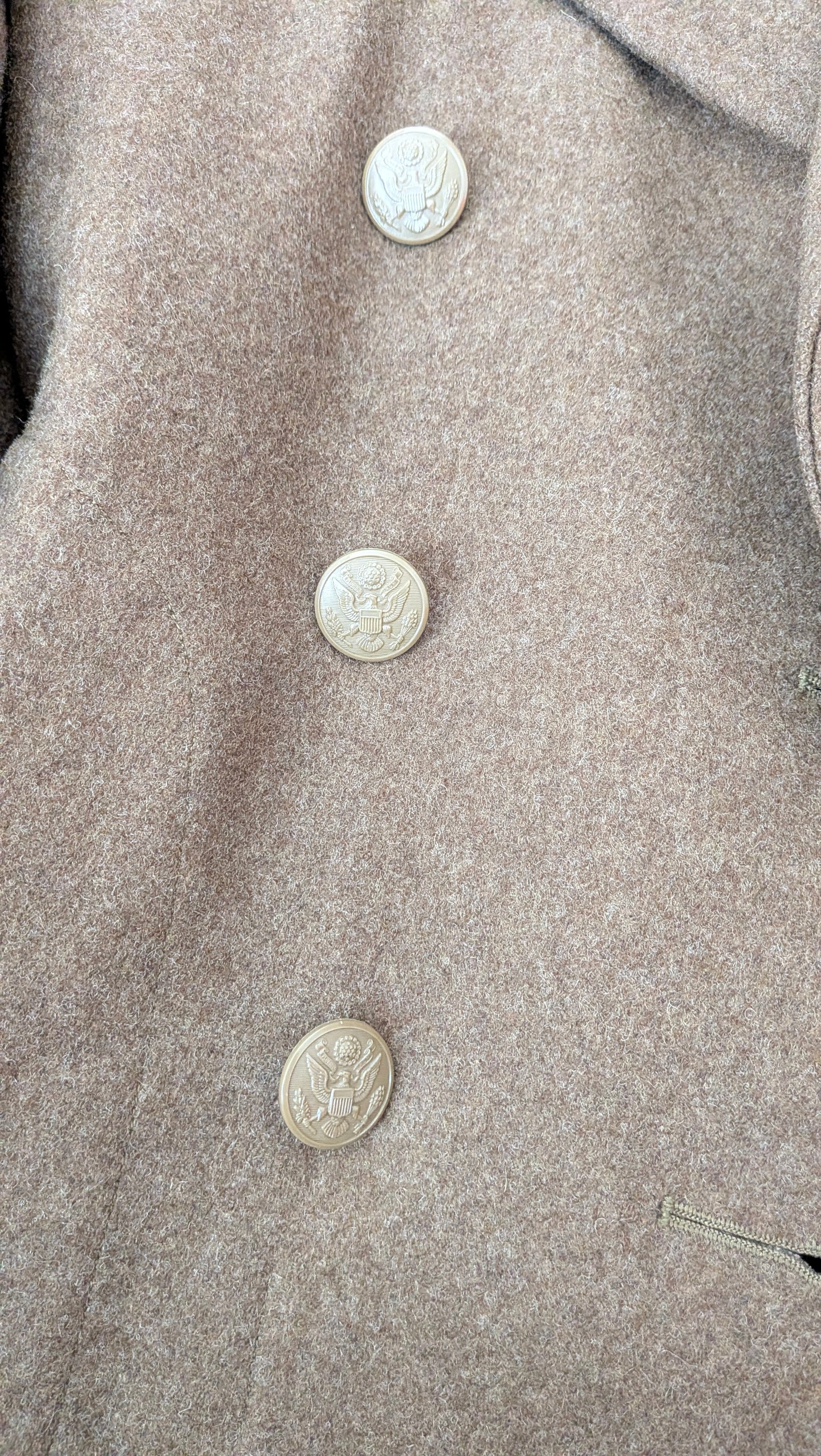1940s World War II coat Coat Rad Bonnie's Vintage