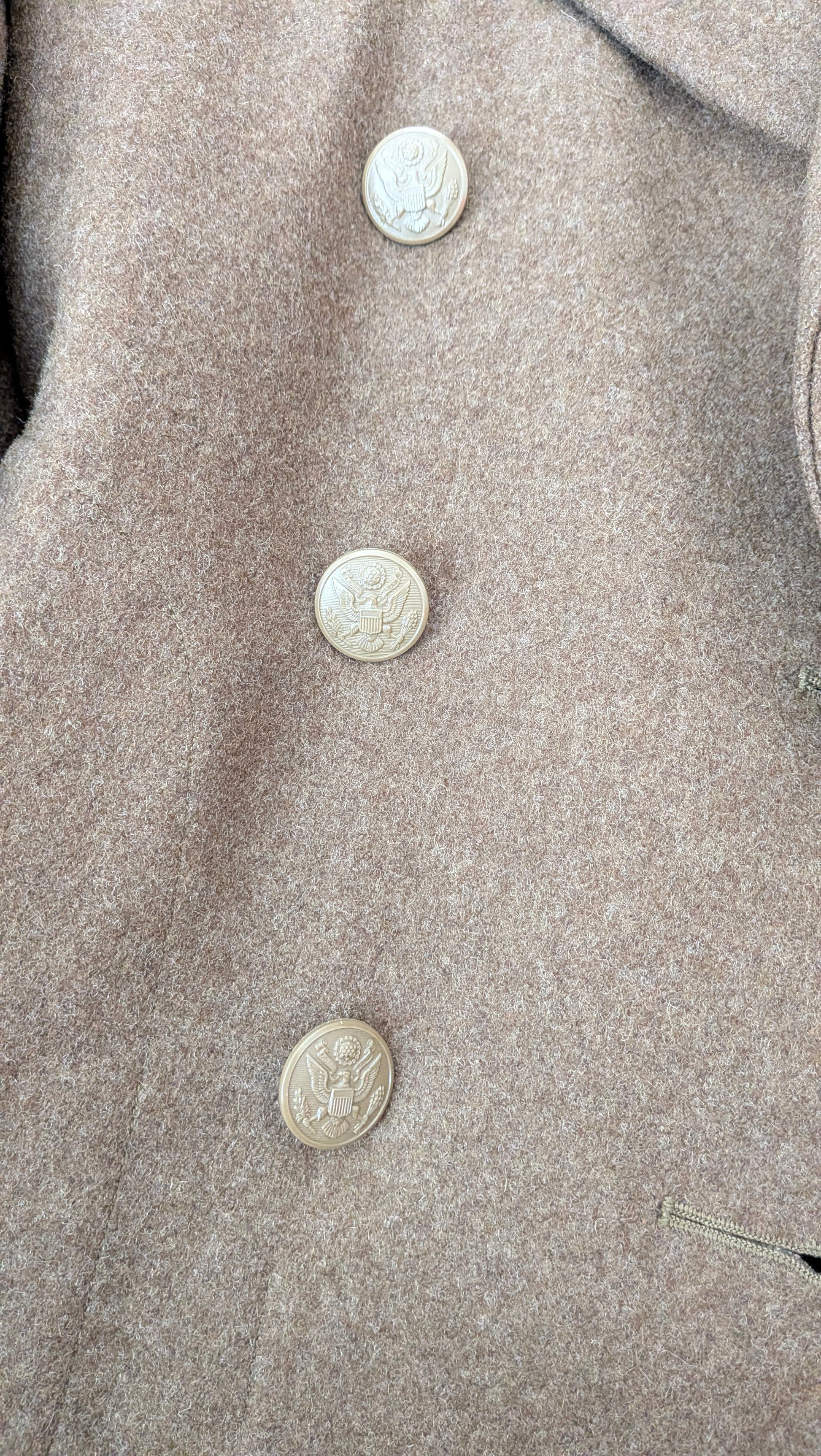 1940s World War II coat Coat Rad Bonnie's Vintage