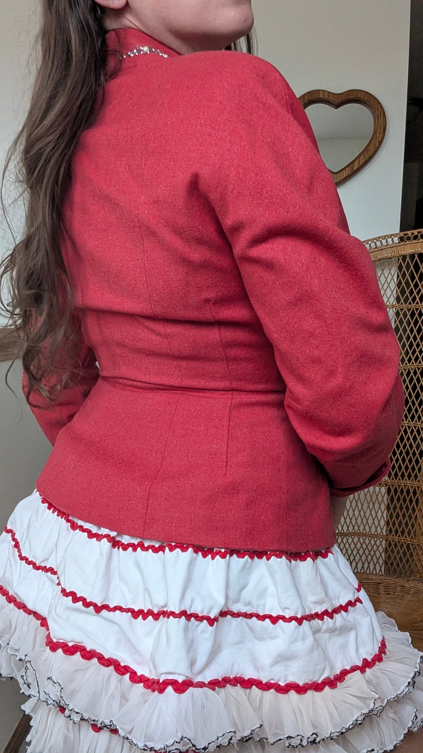 1950s hourglass blazer blazer Rad Bonnie's Vintage