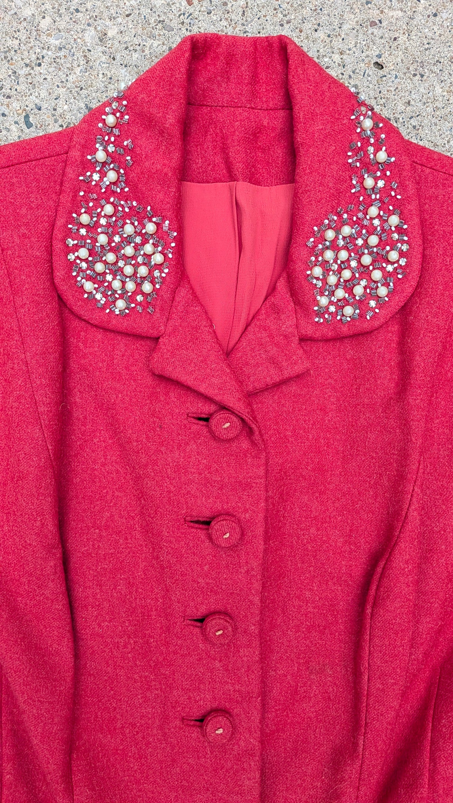 1950s hourglass blazer blazer Rad Bonnie's Vintage