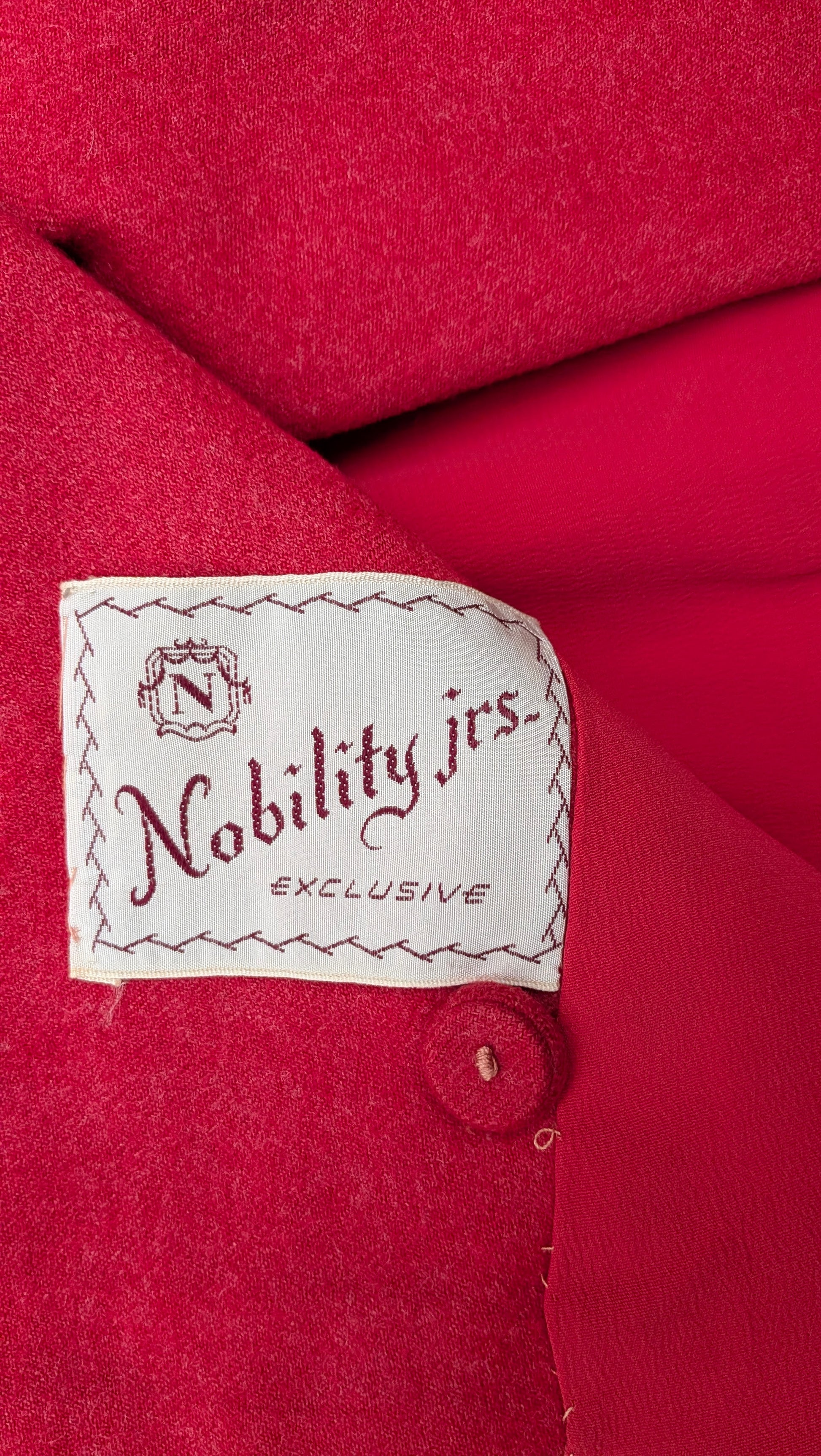 1950s hourglass blazer blazer Rad Bonnie's Vintage