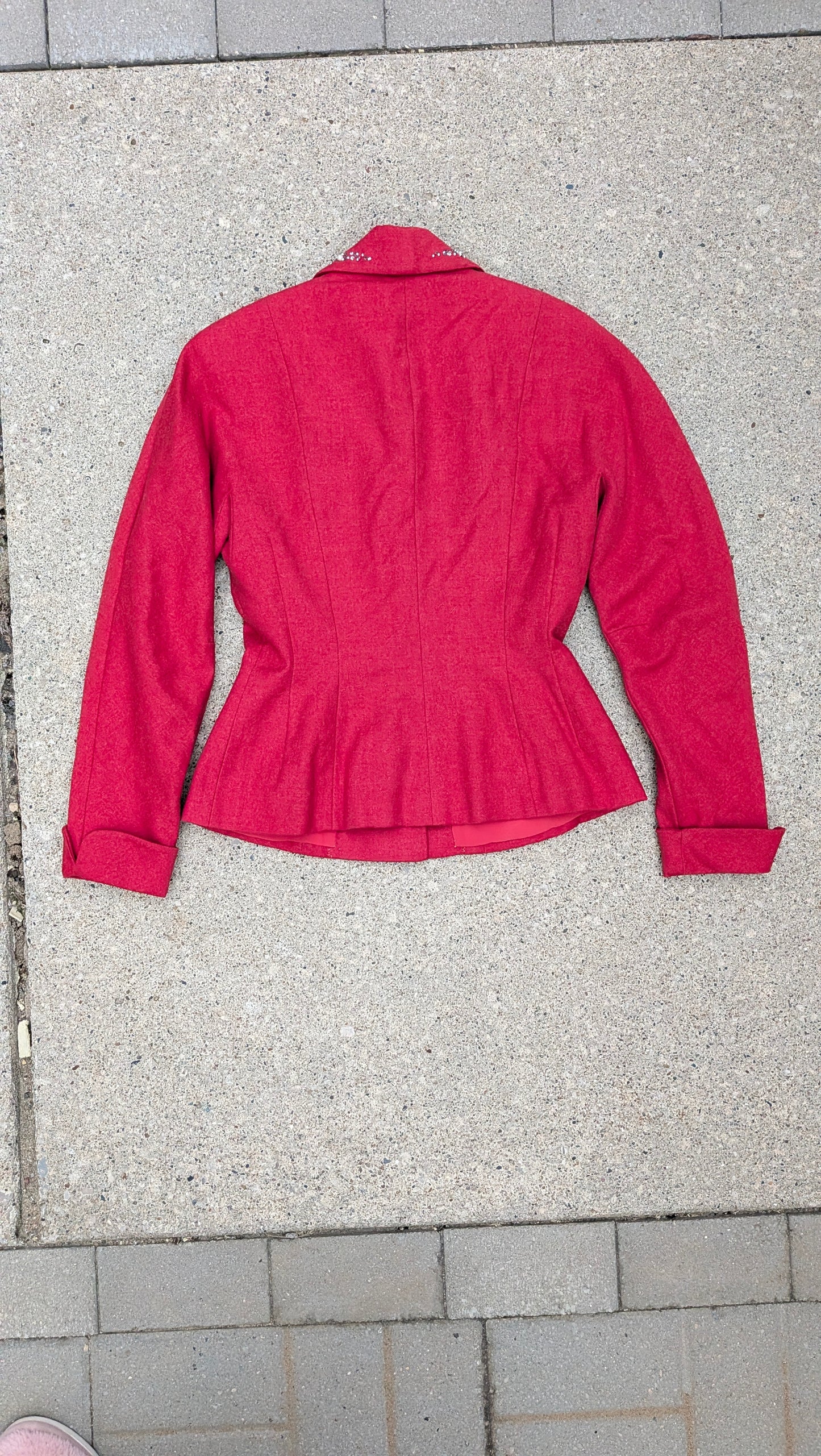 1950s hourglass blazer blazer Rad Bonnie's Vintage