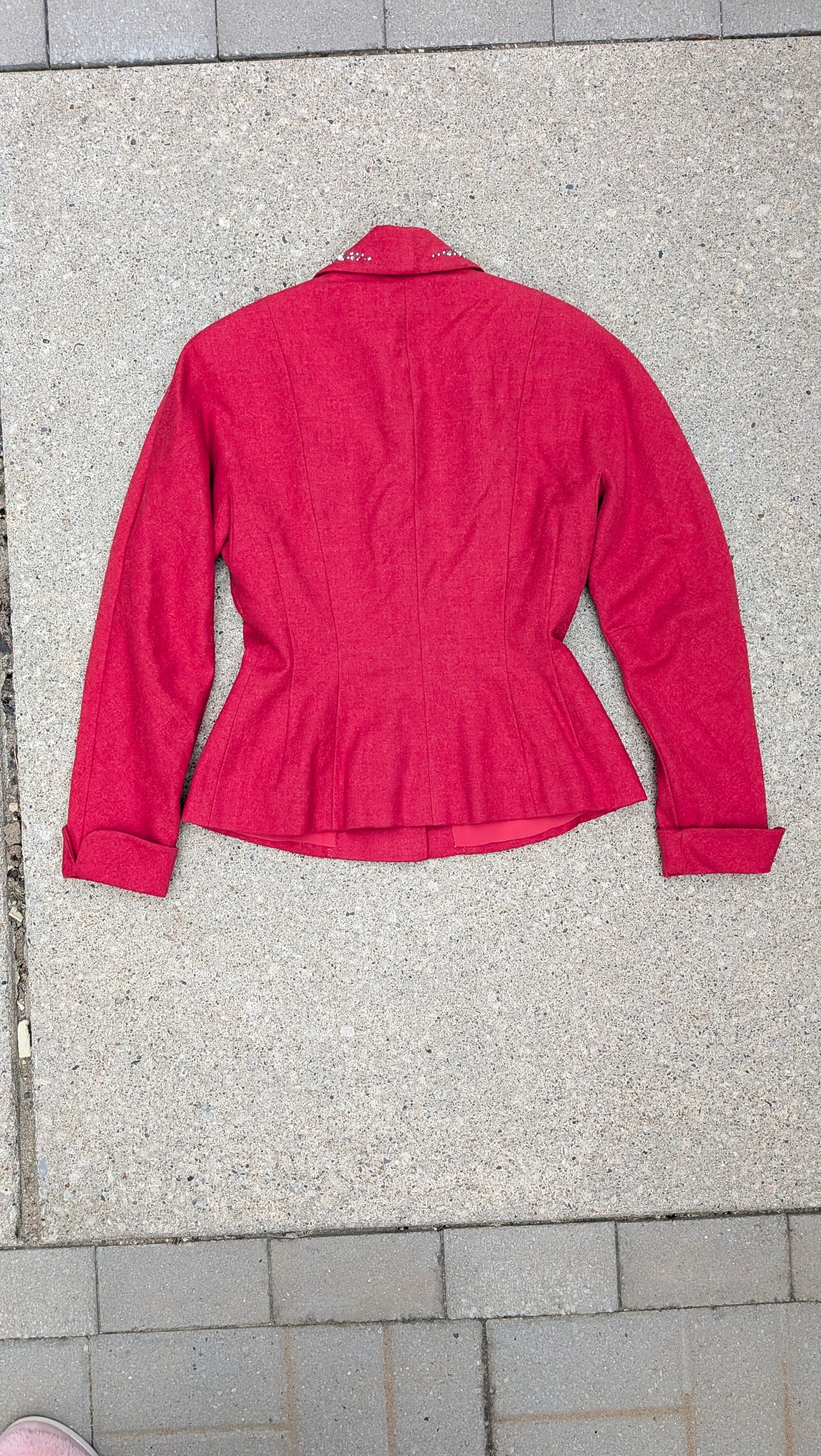 1950s hourglass blazer blazer Rad Bonnie's Vintage