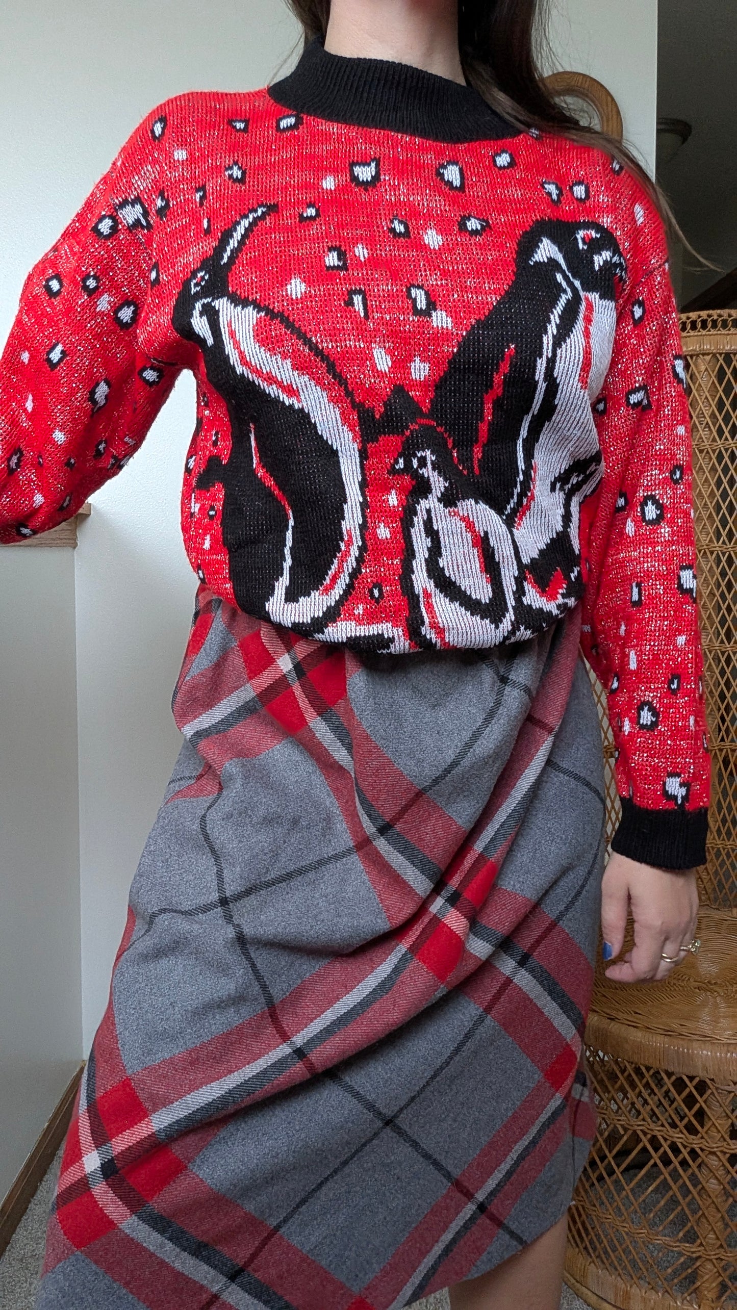 1970s penguin sweater Sweater Rad Bonnie's Vintage