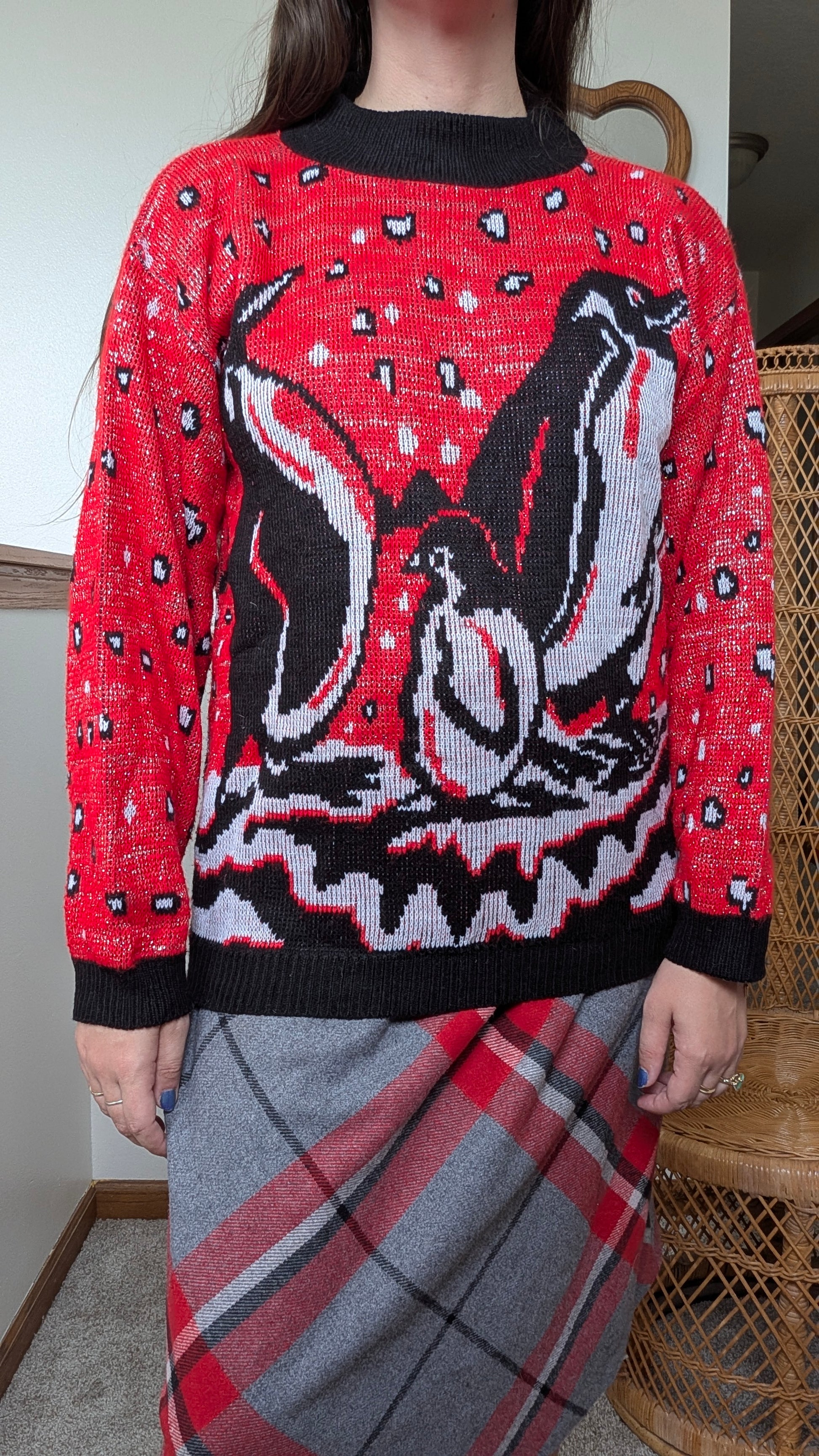 1970s penguin sweater Sweater Rad Bonnie's Vintage