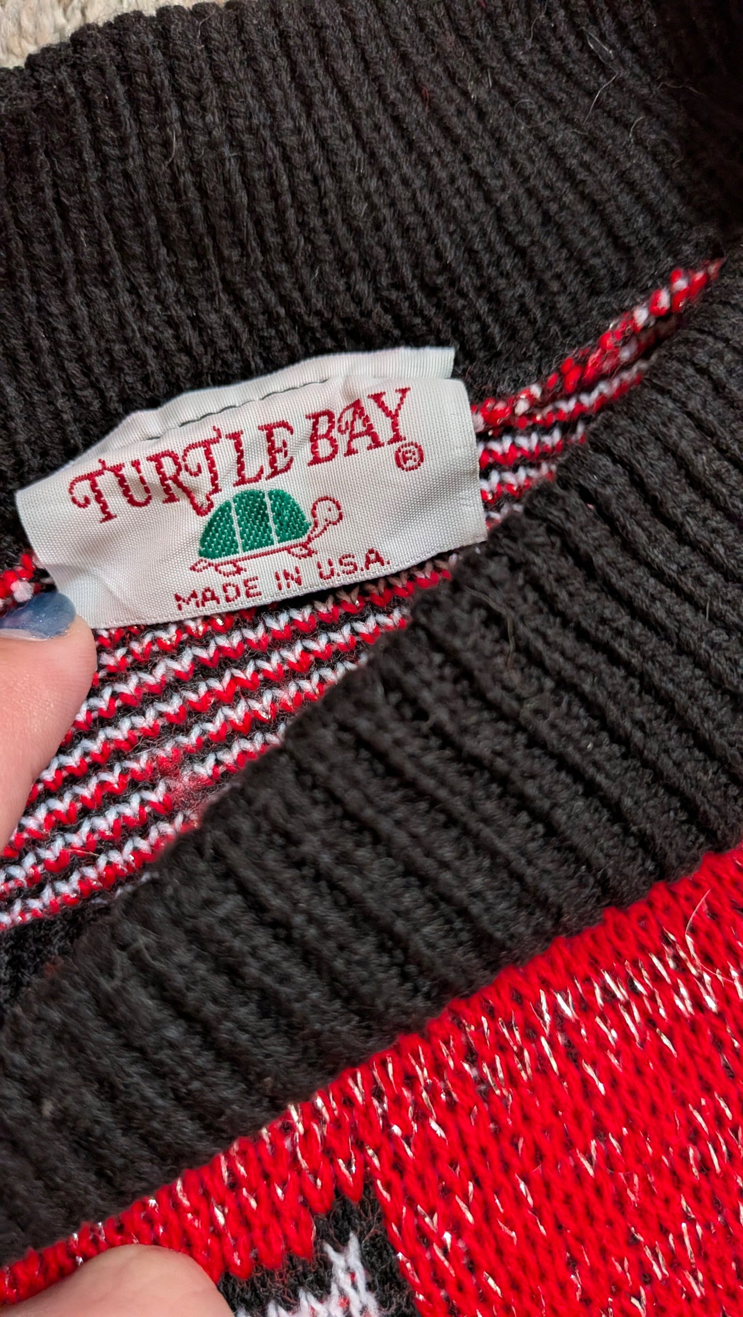 1970s penguin sweater Sweater Rad Bonnie's Vintage