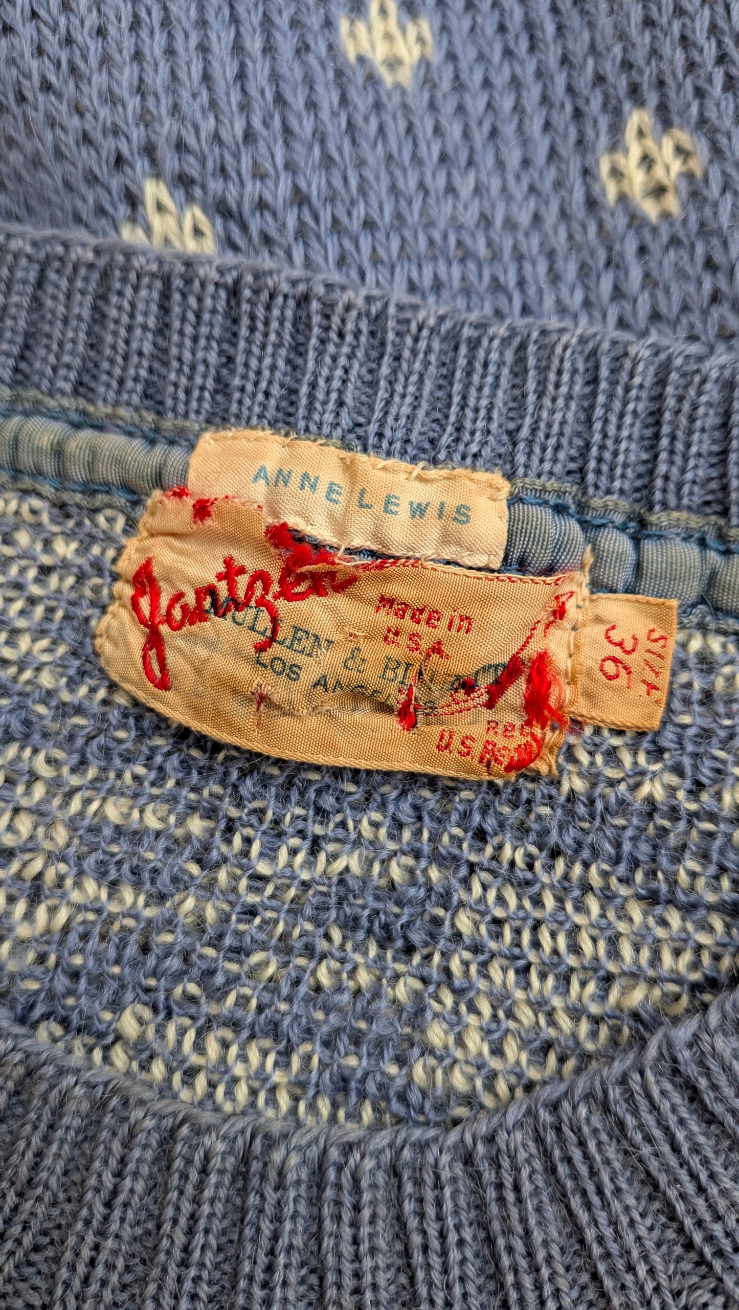 1940s reindeer sweater Sweater Rad Bonnie's Vintage