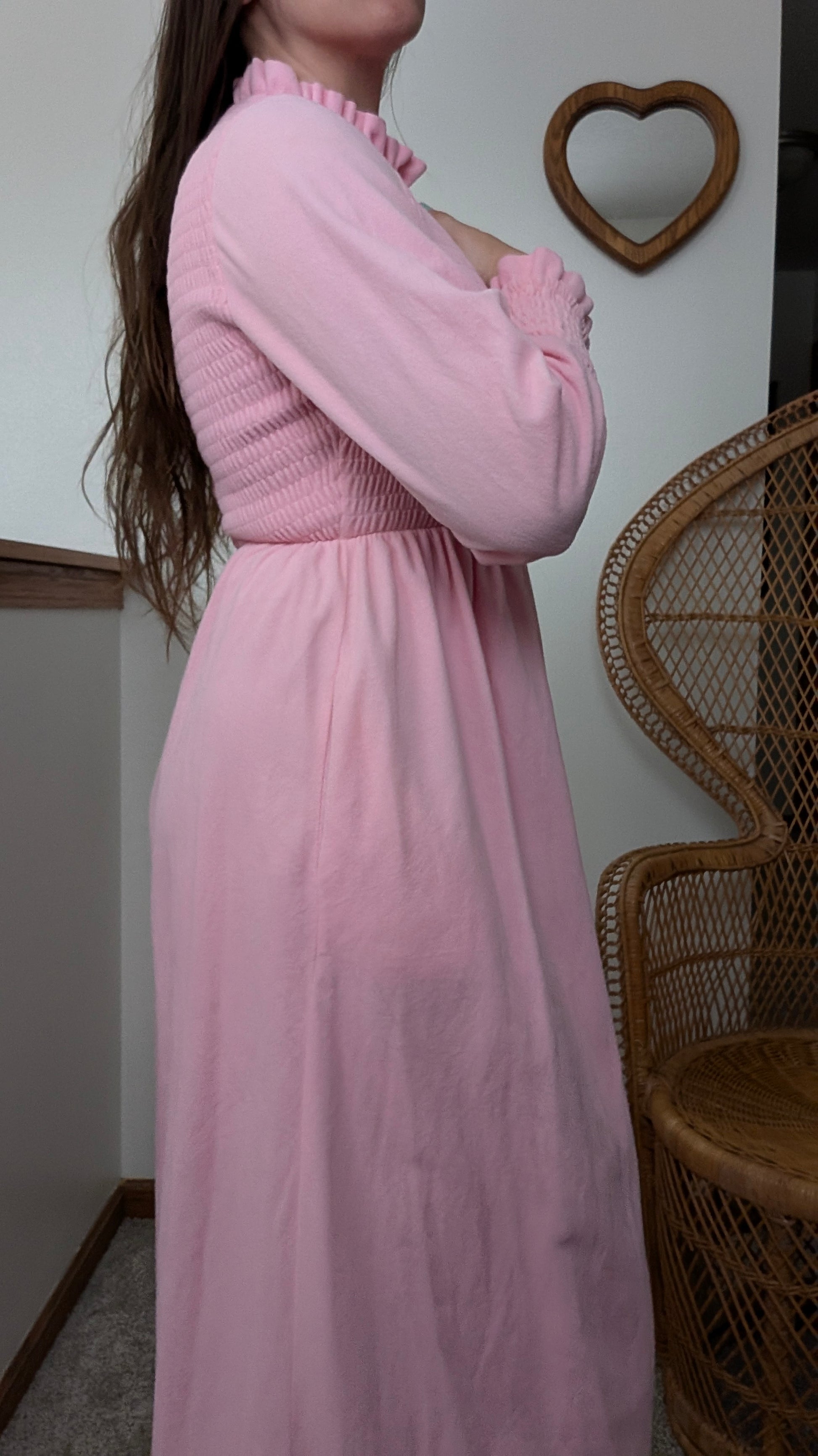 1970s pink dress Dress Rad Bonnie's Vintage