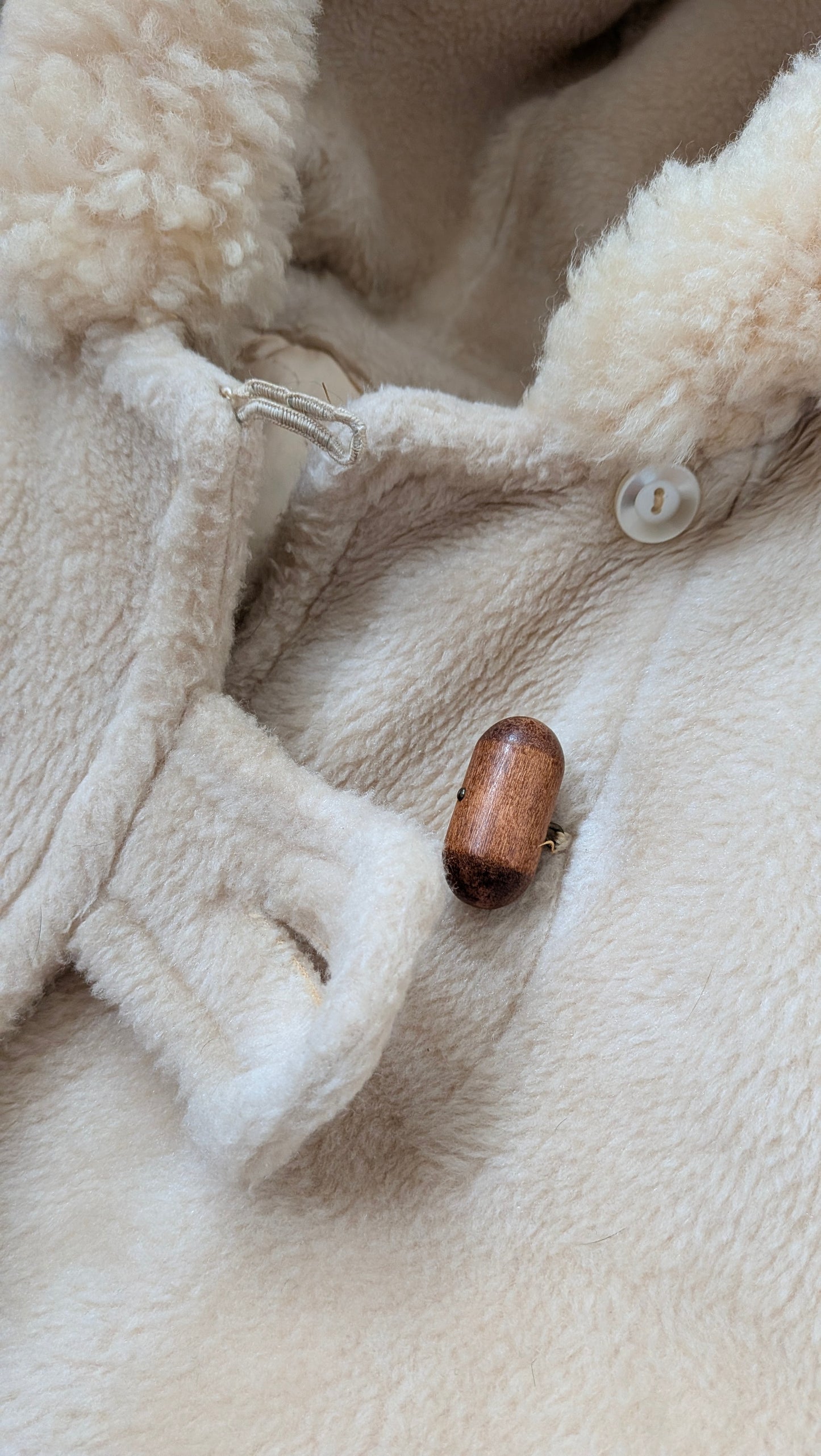 1970s sherpa coat Coat Rad Bonnie's Vintage