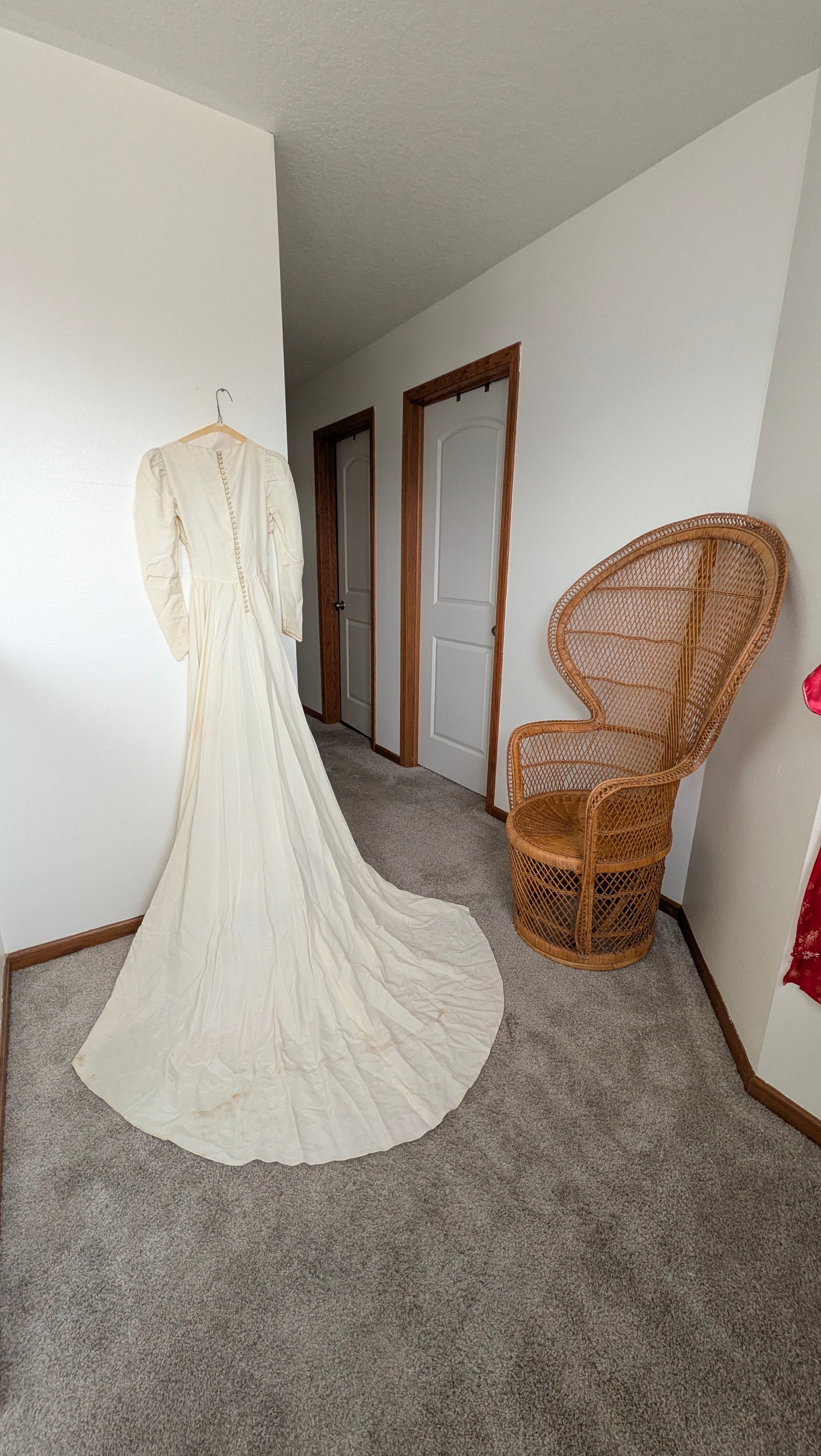 1930s wedding gown Dress Rad Bonnie's Vintage