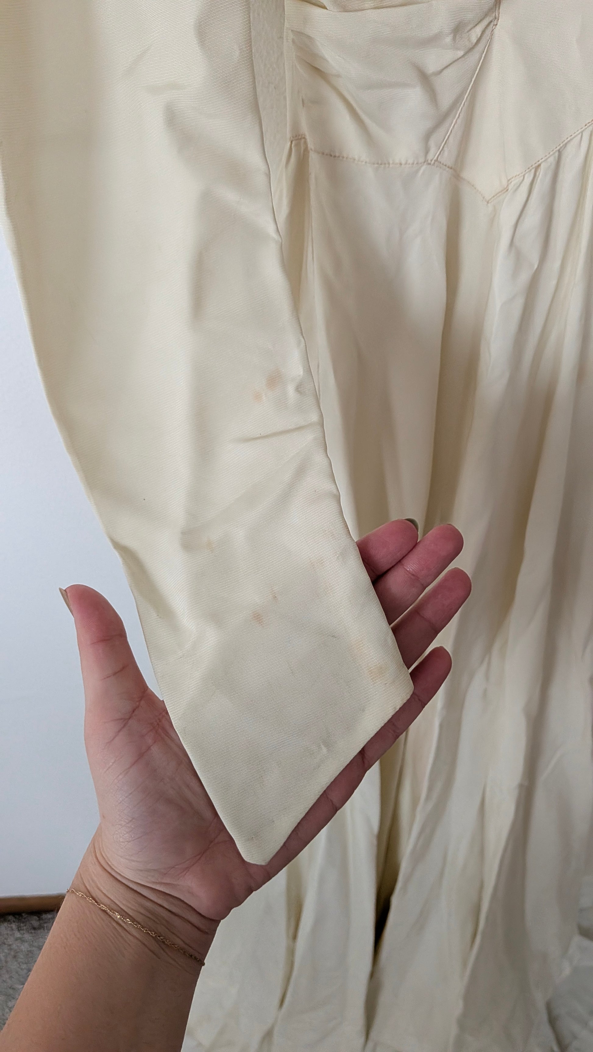 1930s wedding gown Dress Rad Bonnie's Vintage