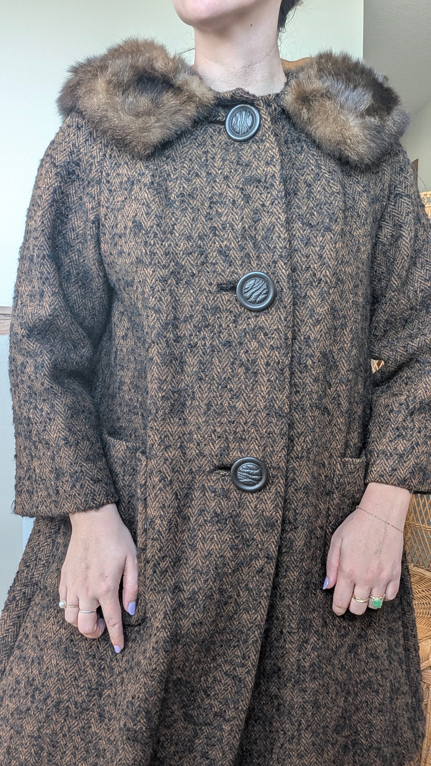 1960s winter coat Coat Rad Bonnie's Vintage