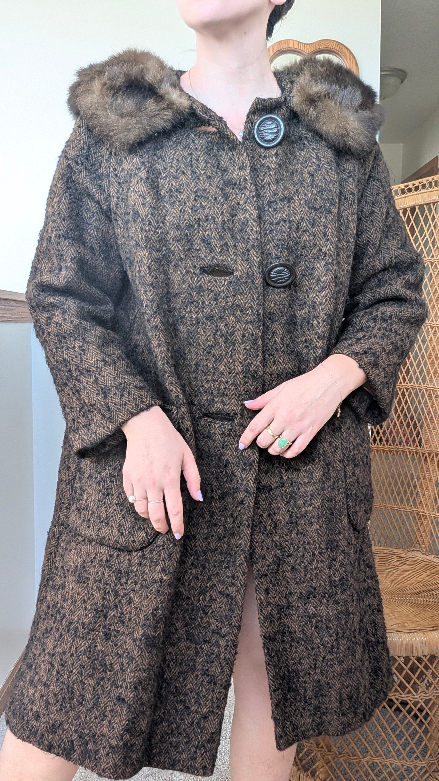 1960s winter coat Coat Rad Bonnie's Vintage