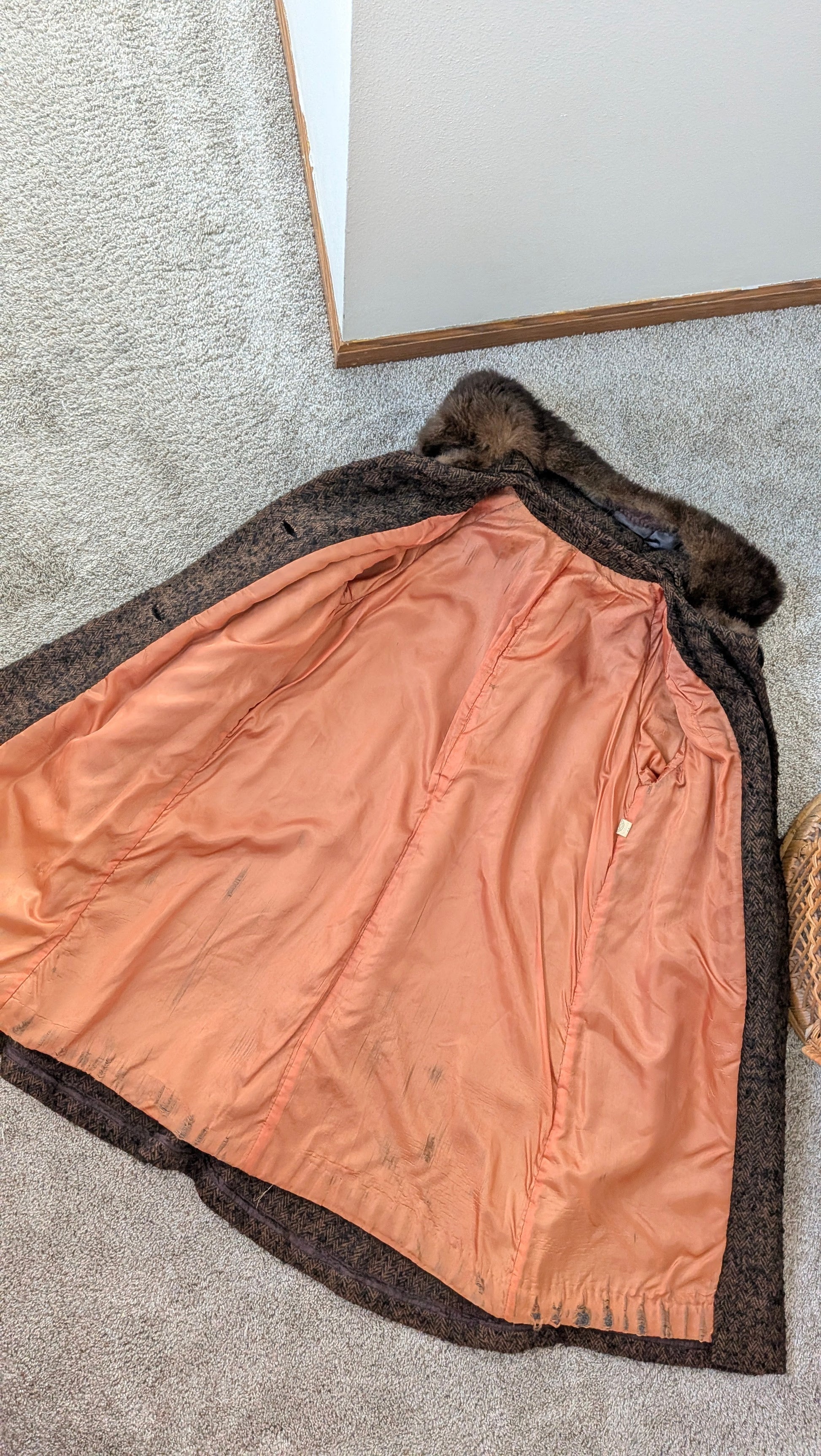 1960s winter coat Coat Rad Bonnie's Vintage