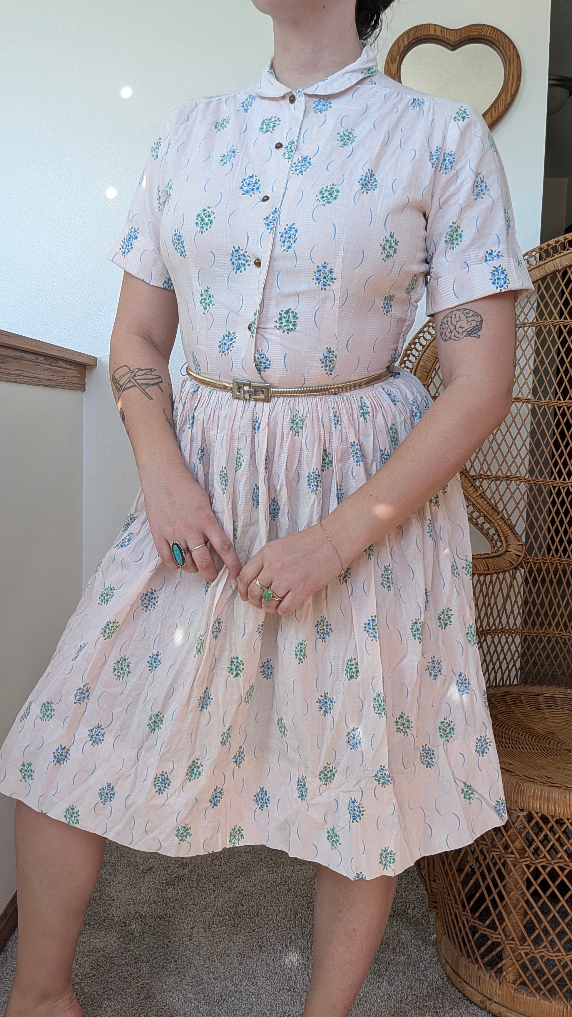 1950s housewife dress Dress Rad Bonnie's Vintage