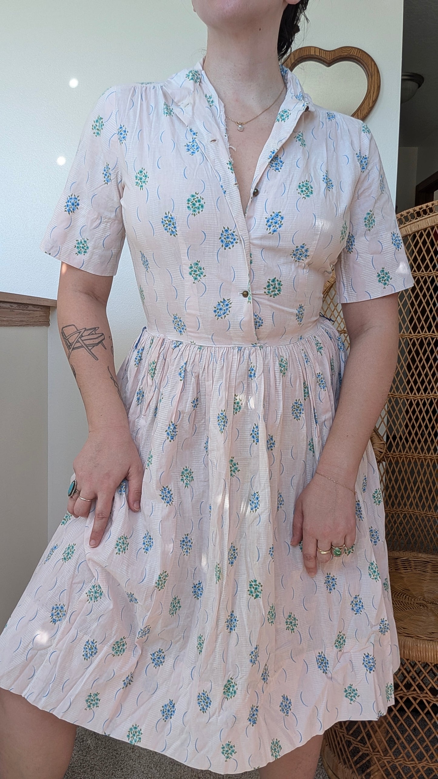1950s housewife dress Dress Rad Bonnie's Vintage