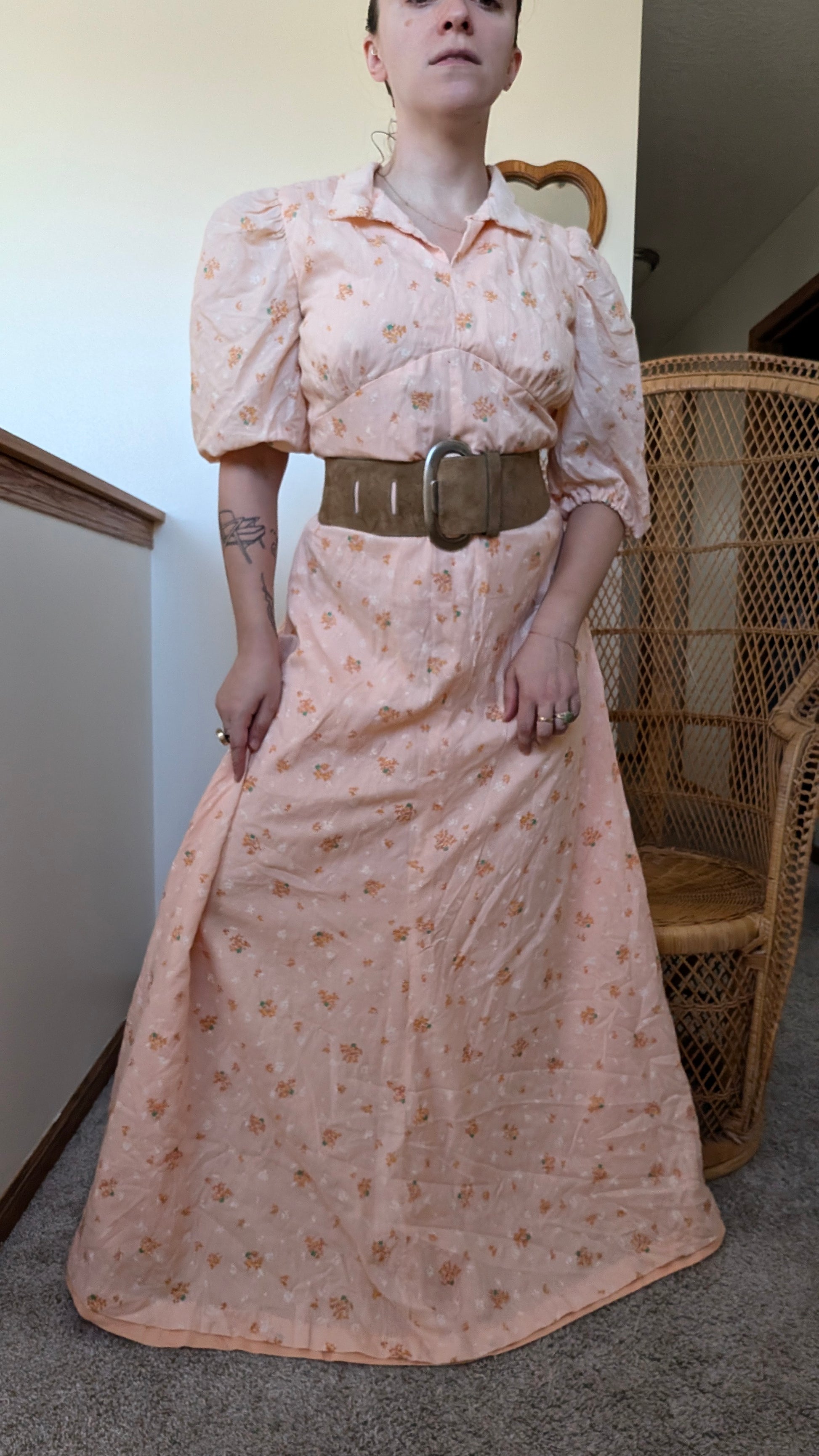 1970s prairie dress Dress Rad Bonnie's Vintage