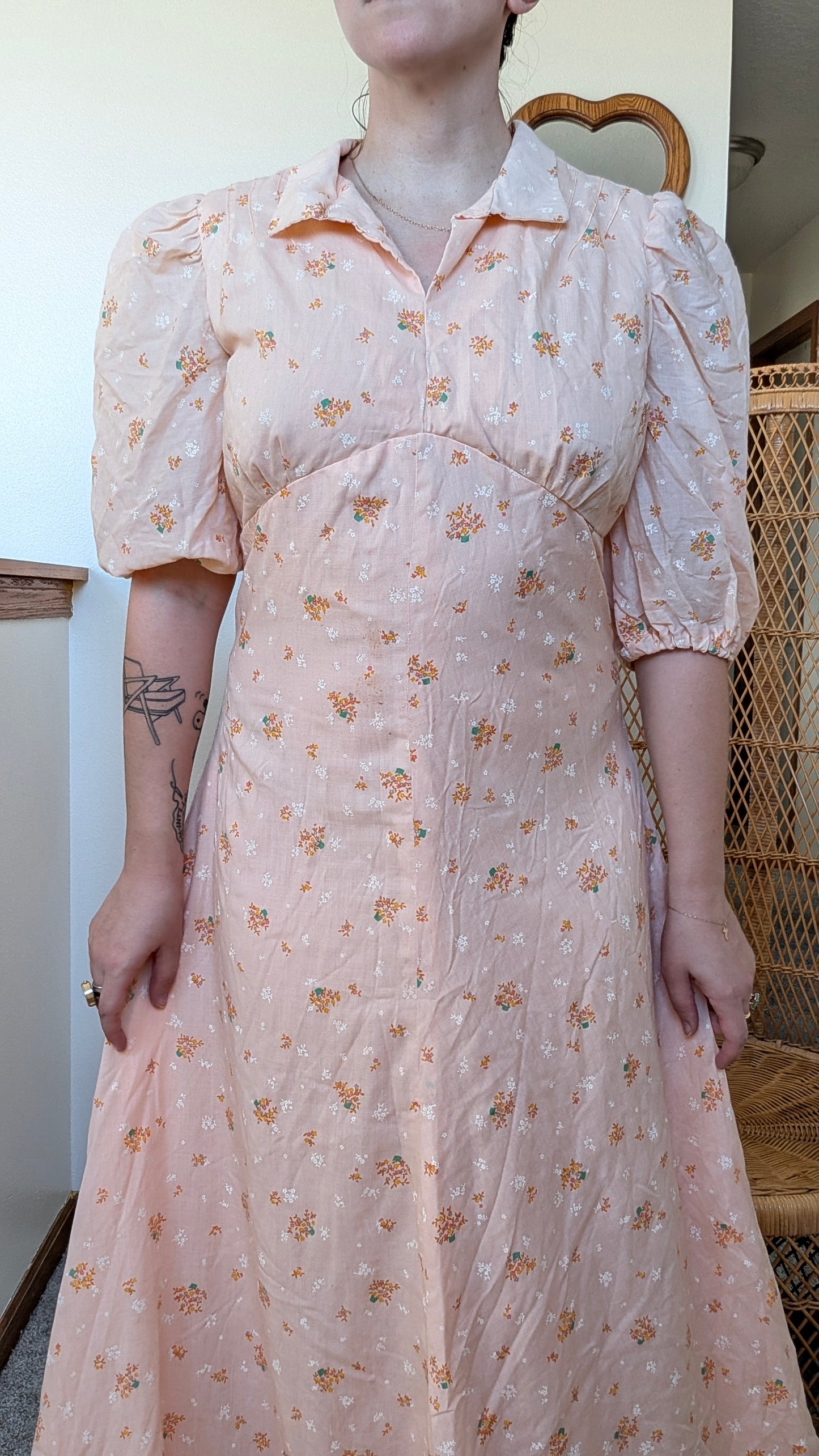 1970s prairie dress Dress Rad Bonnie's Vintage