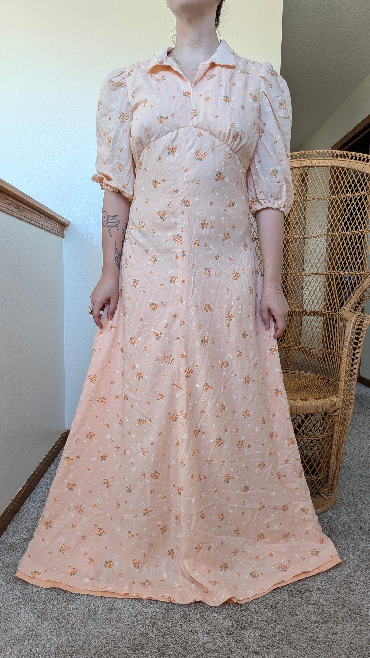 1970s prairie dress Dress Rad Bonnie's Vintage