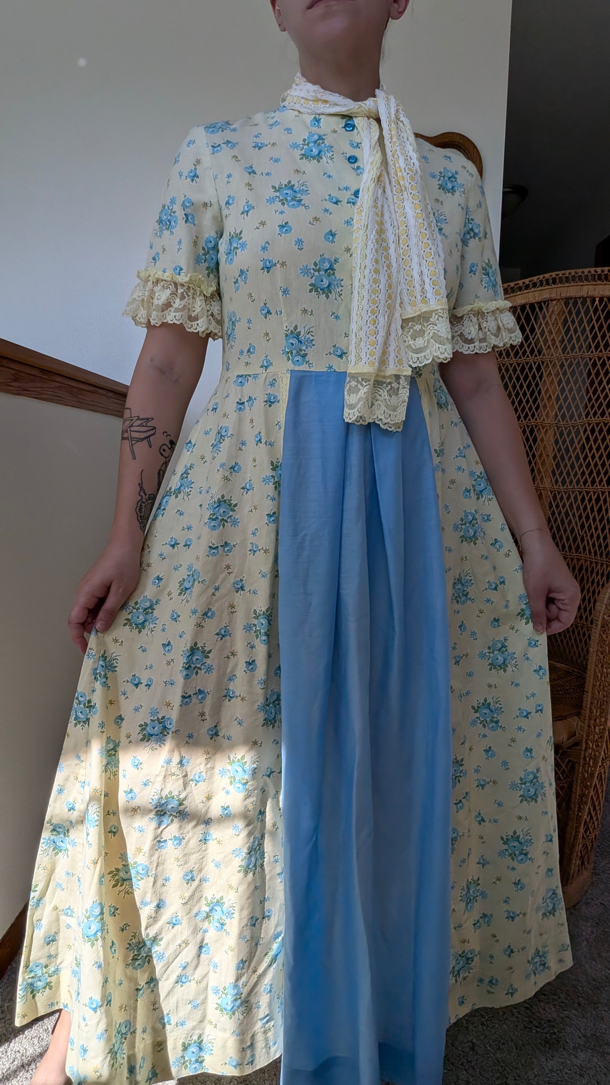1970s prairie dress Dress Rad Bonnie's Vintage
