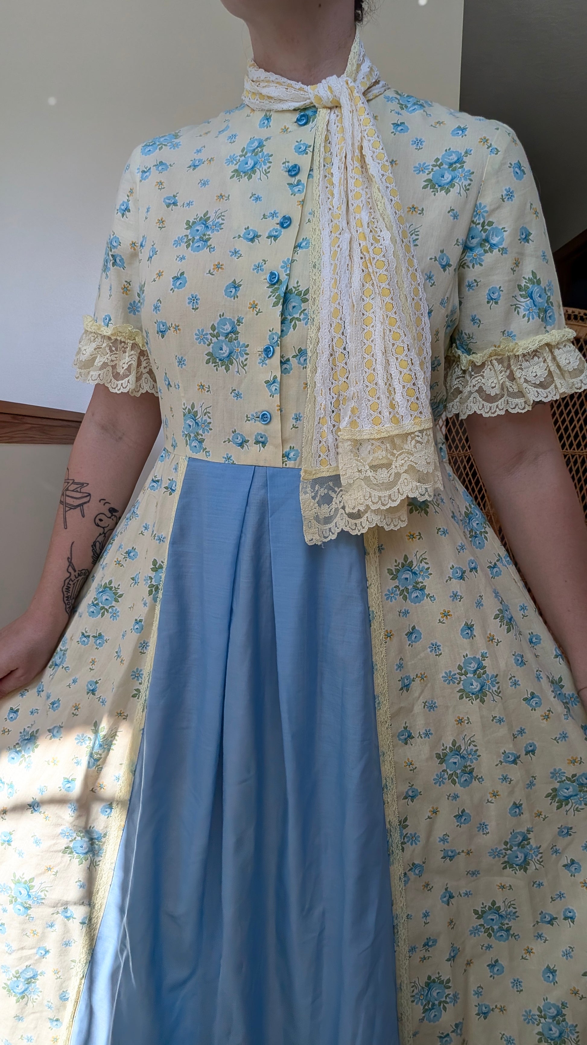 1970s prairie dress Dress Rad Bonnie's Vintage