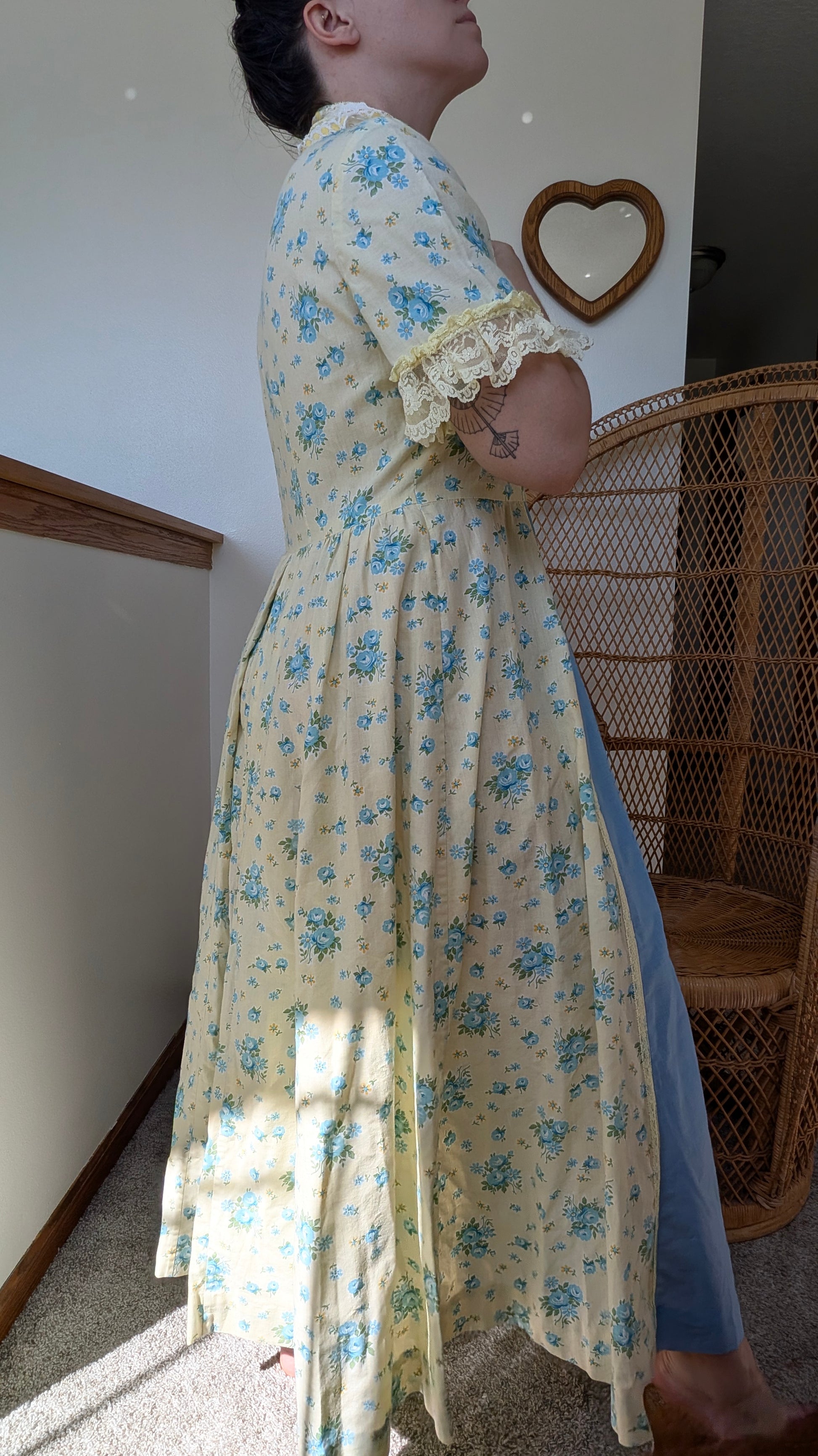 1970s prairie dress Dress Rad Bonnie's Vintage