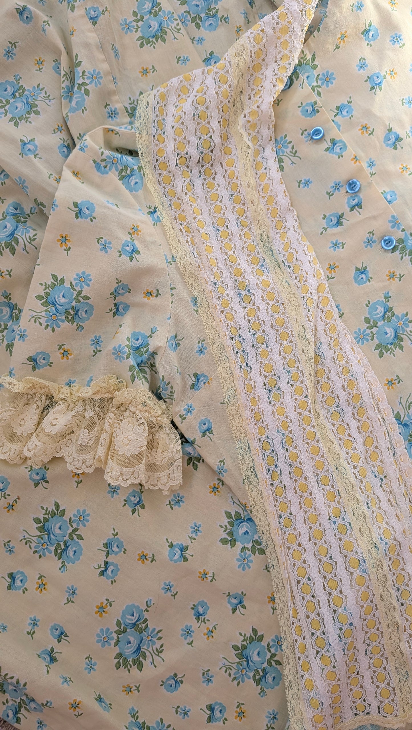 1970s prairie dress Dress Rad Bonnie's Vintage