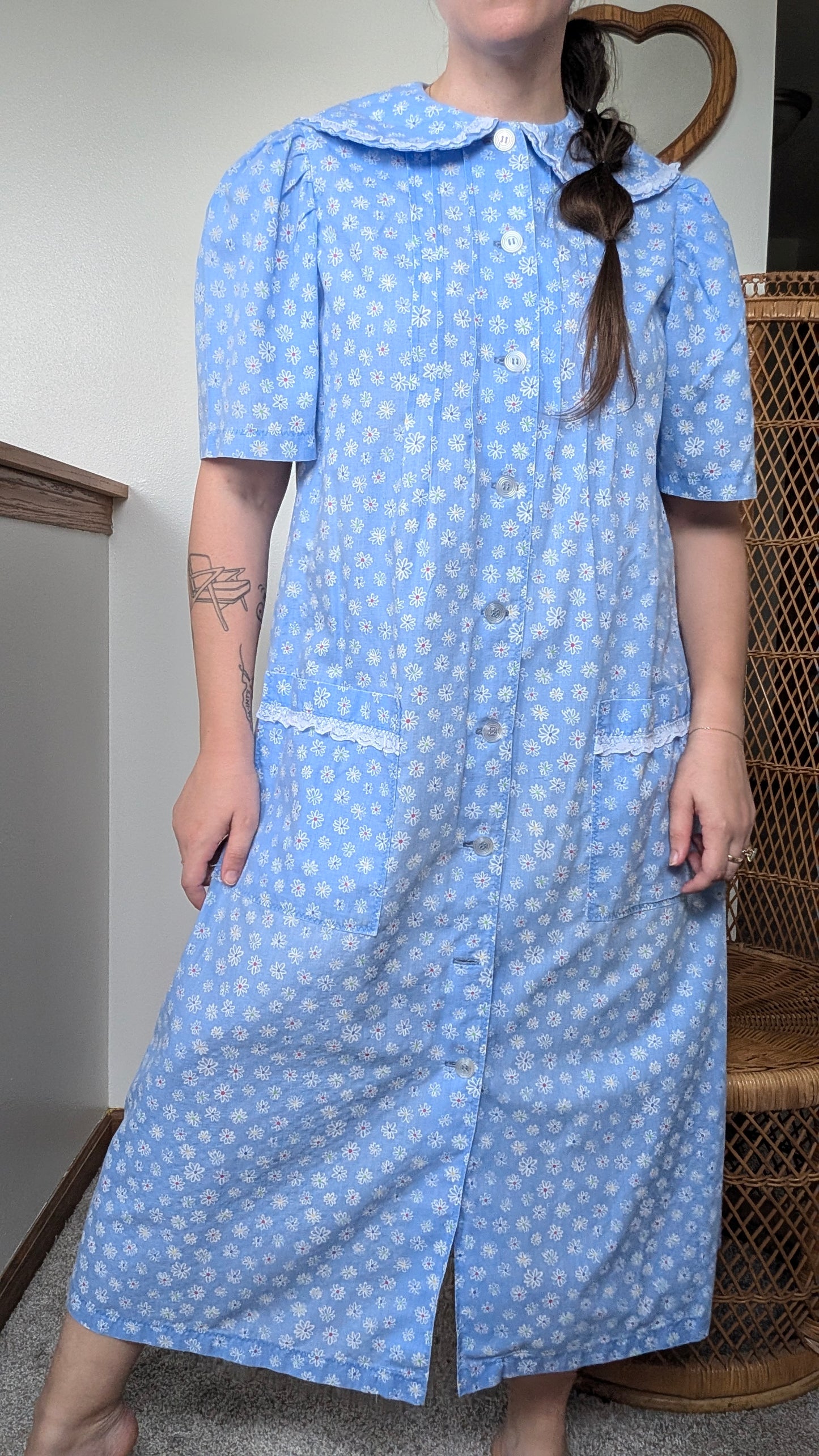 1970s floral dress Dress Rad Bonnie's Vintage