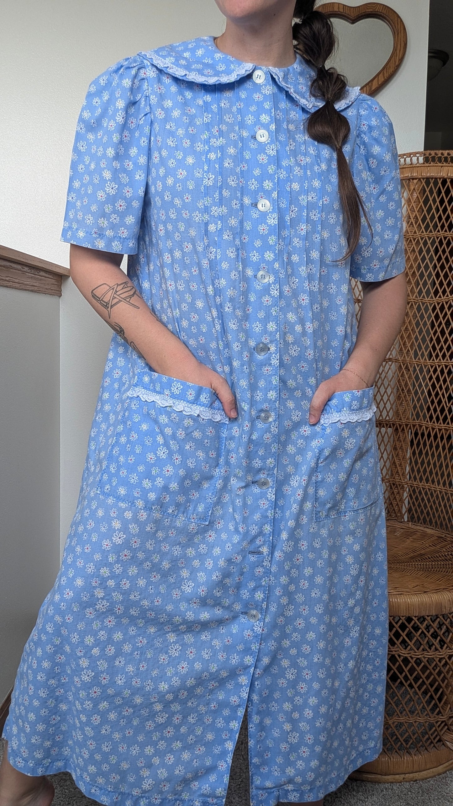 1970s floral dress Dress Rad Bonnie's Vintage