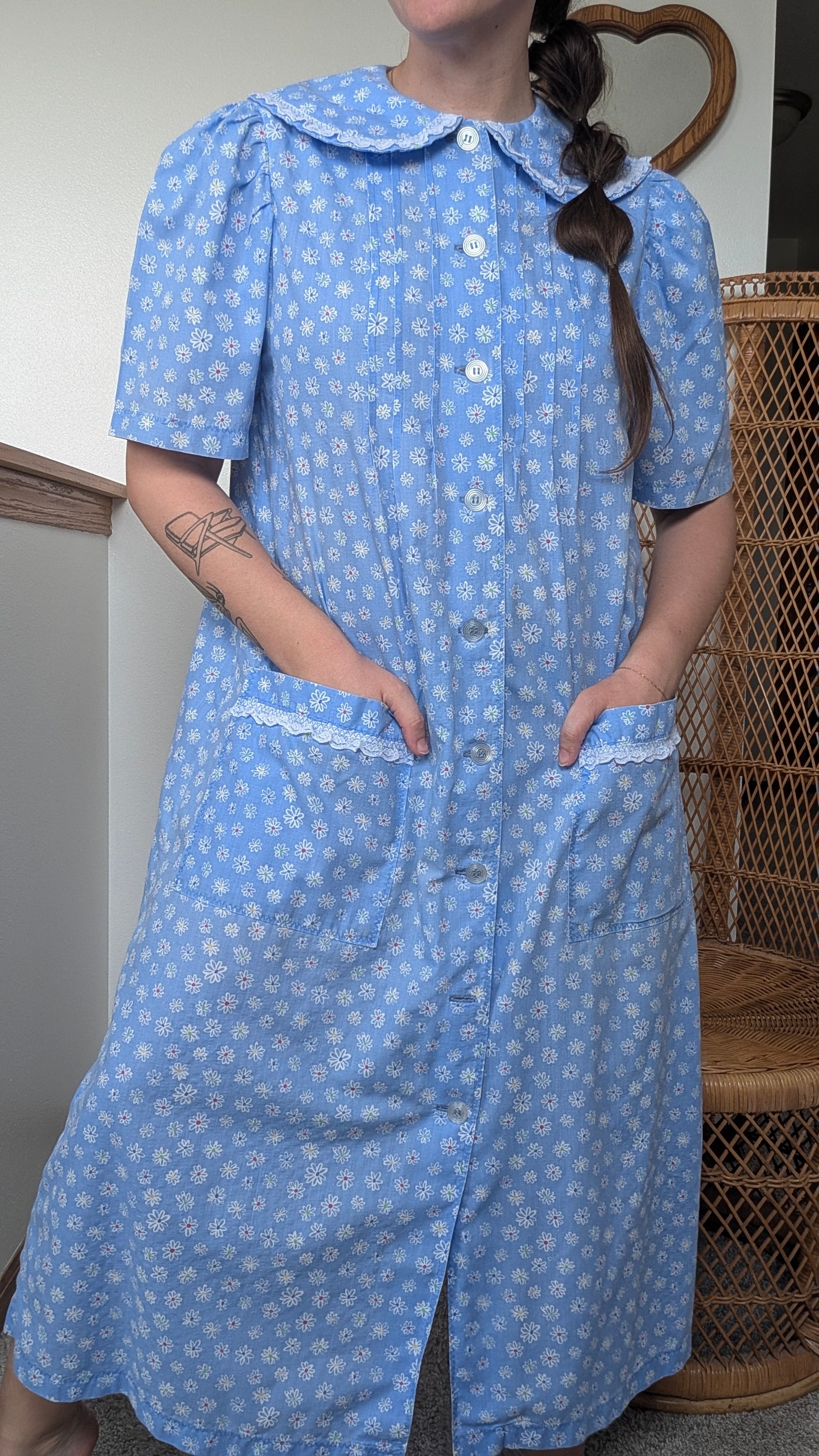 1970s floral dress Dress Rad Bonnie's Vintage