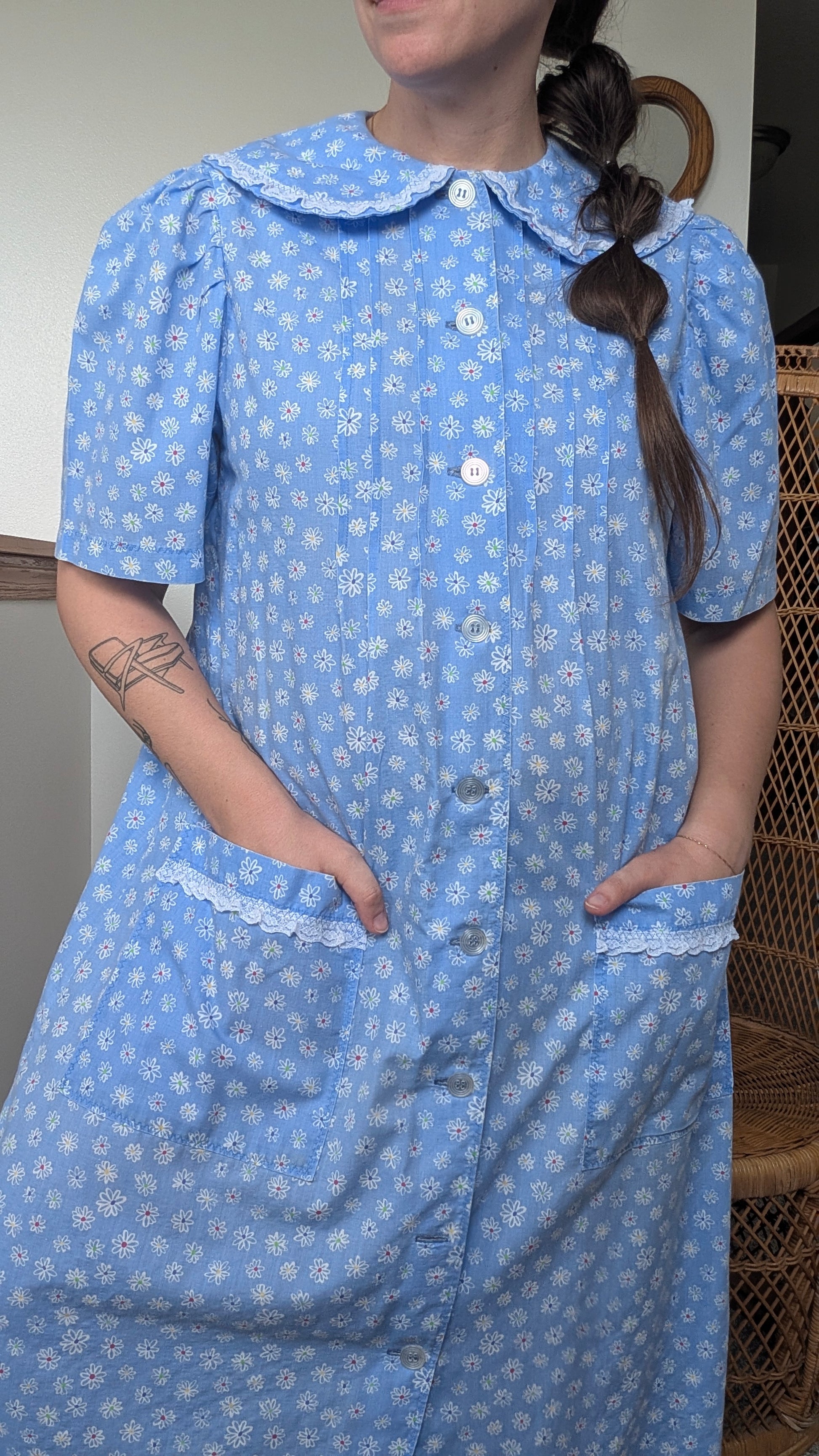 1970s floral dress Dress Rad Bonnie's Vintage