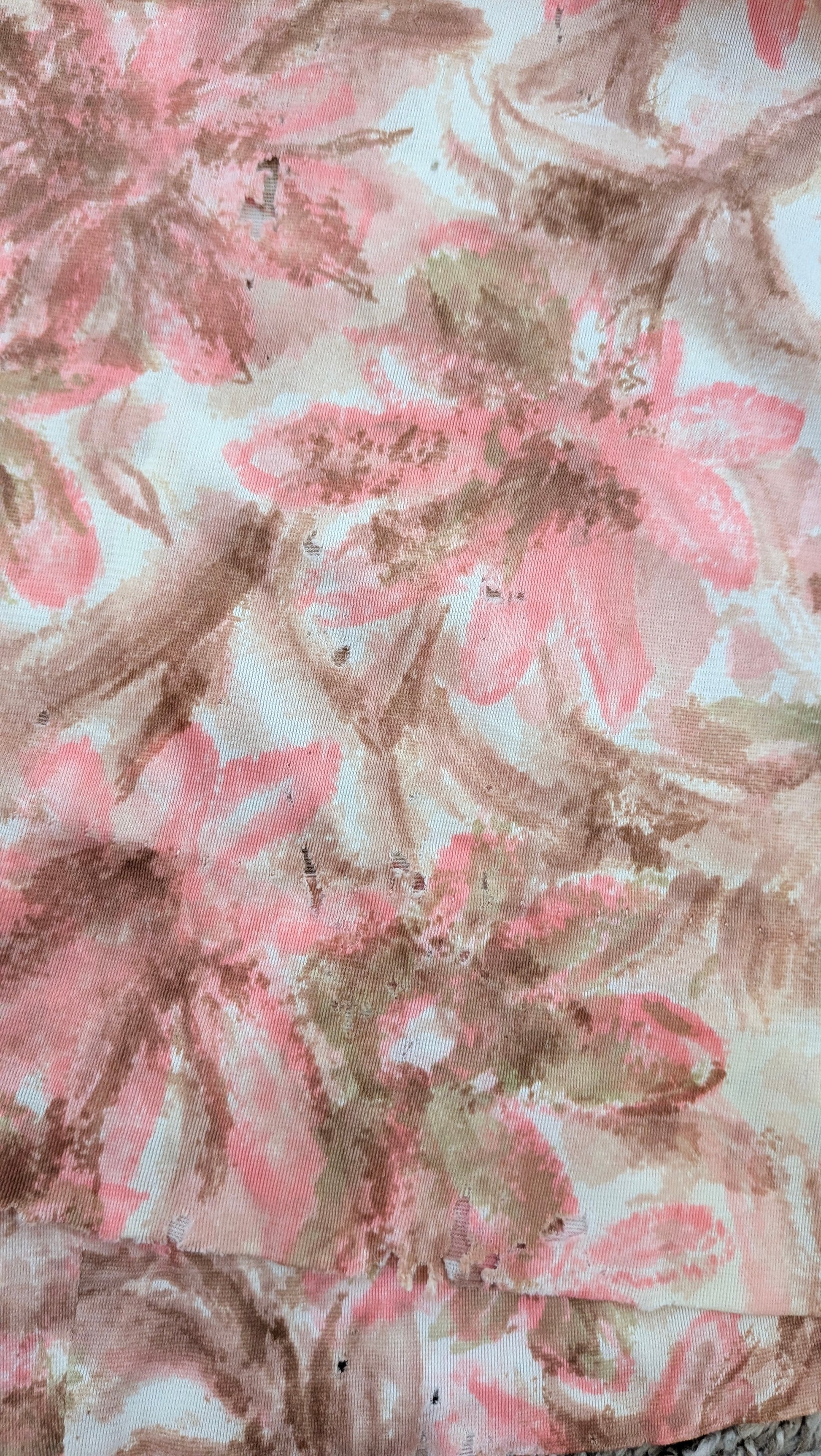 1950s pink floral dress Dress Rad Bonnie's Vintage