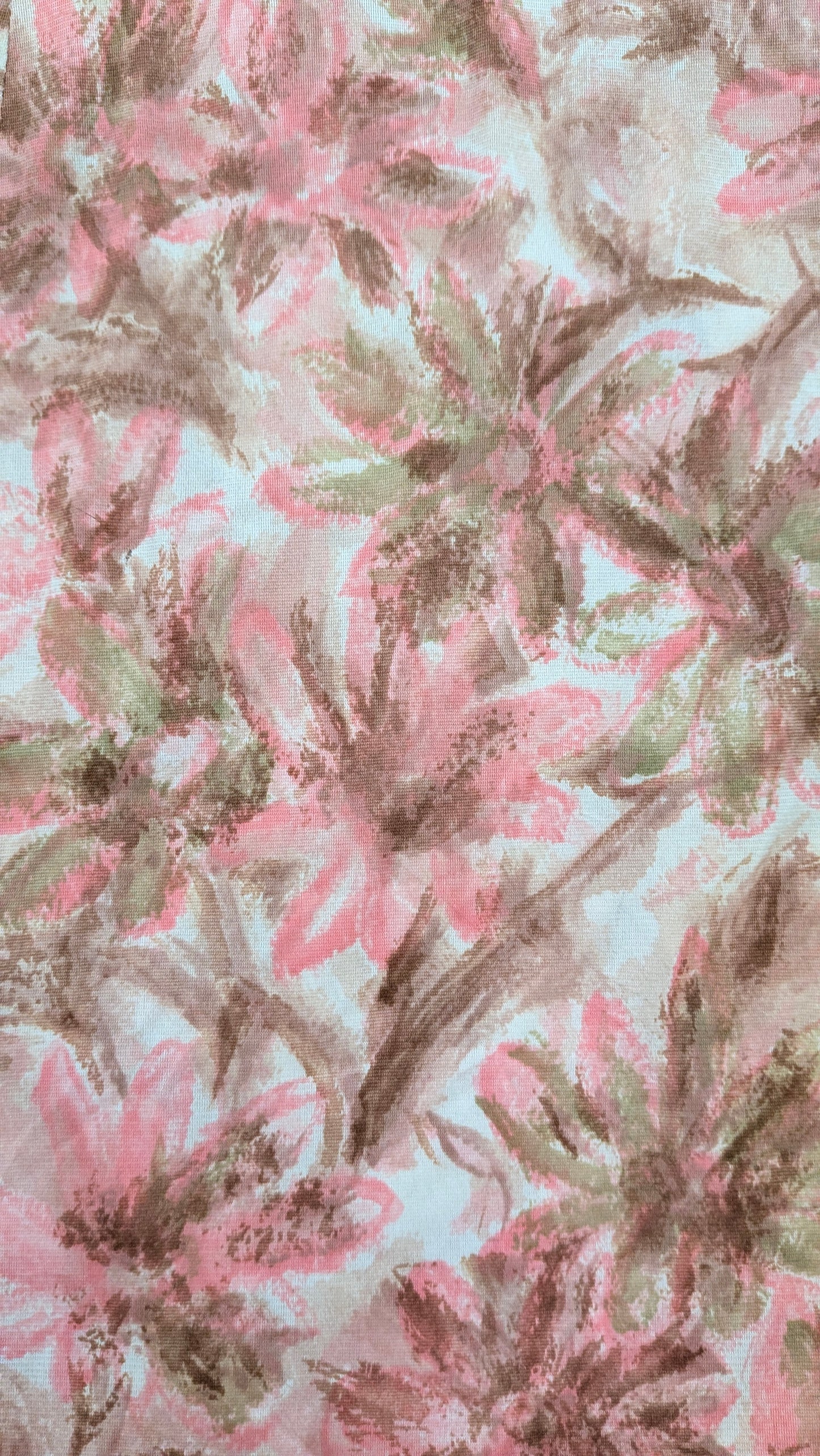 1950s pink floral dress Dress Rad Bonnie's Vintage