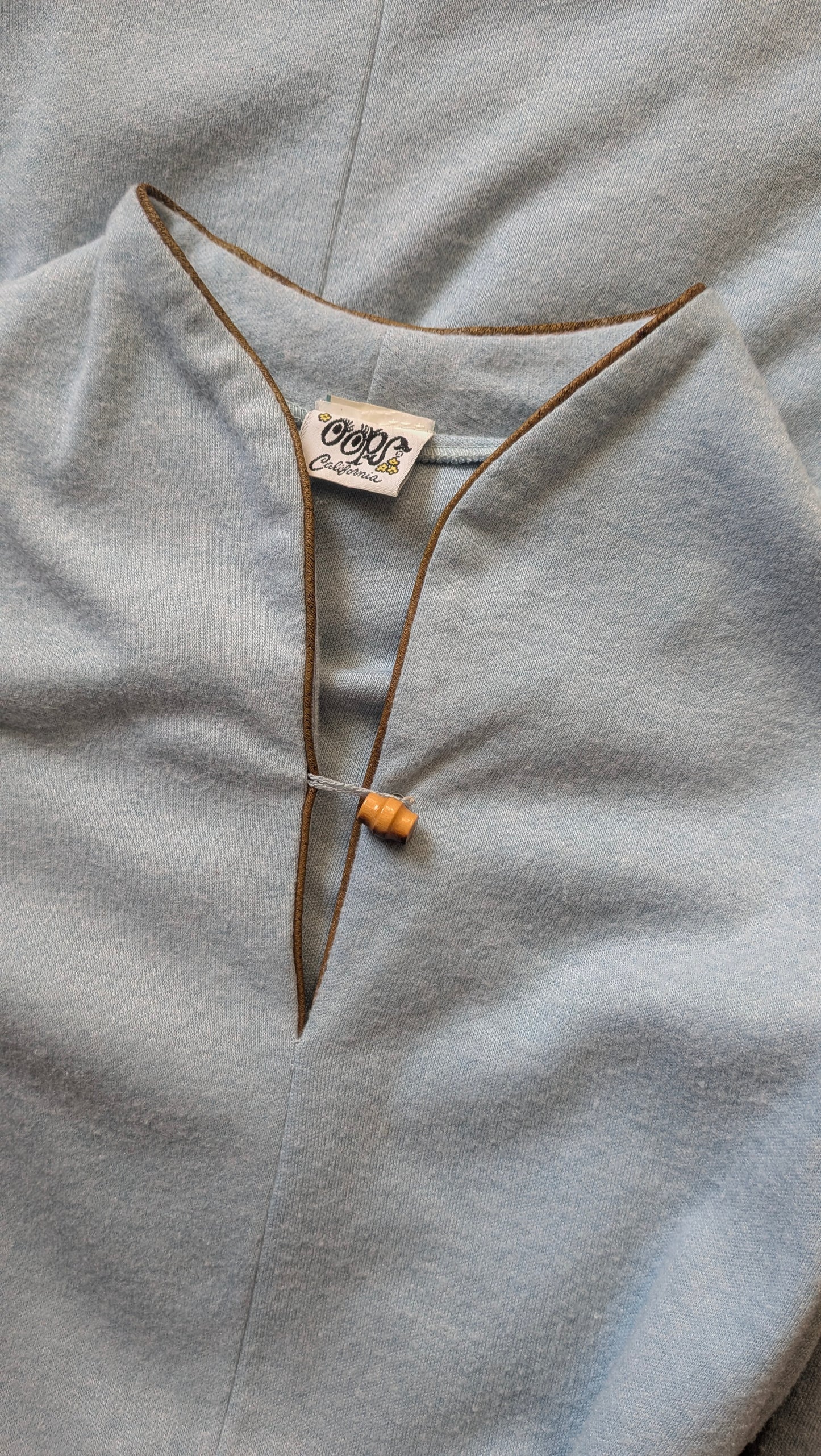 1970s light blue dress Dress Rad Bonnie's Vintage