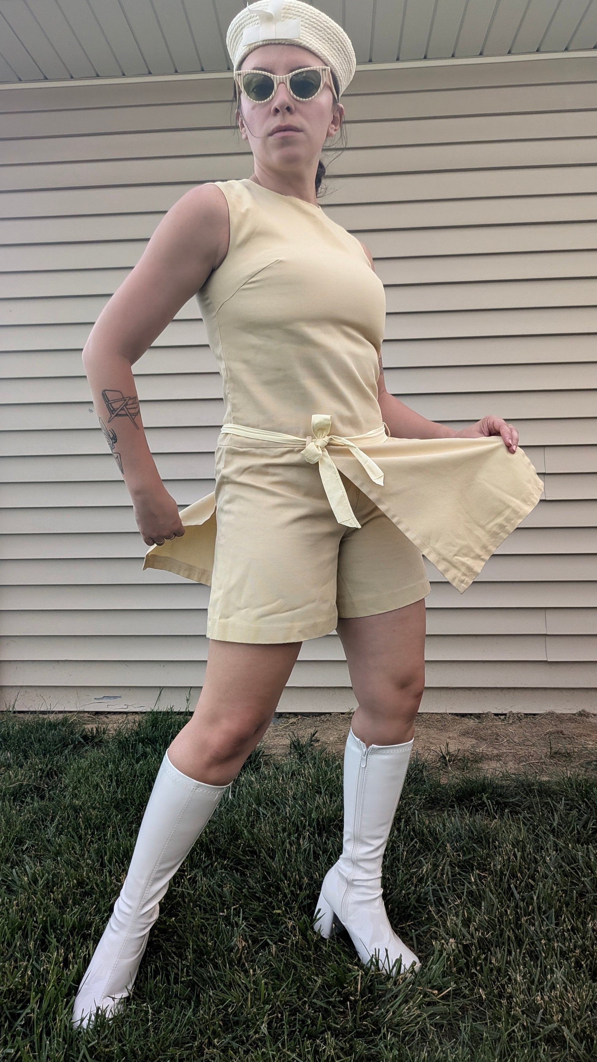 1960s scooter dress Romper Rad Bonnie's Vintage
