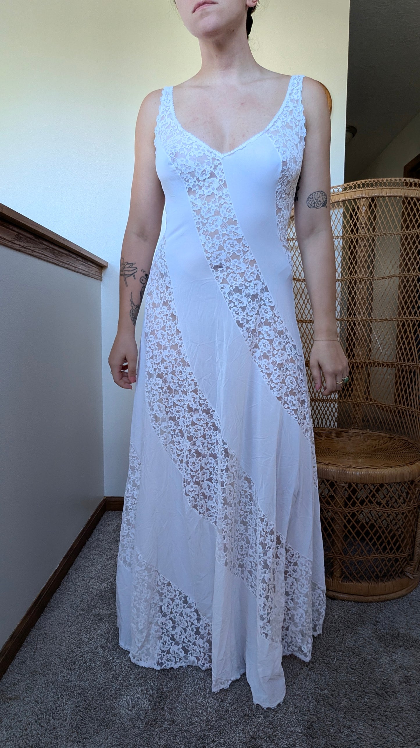 1960s nightgown set