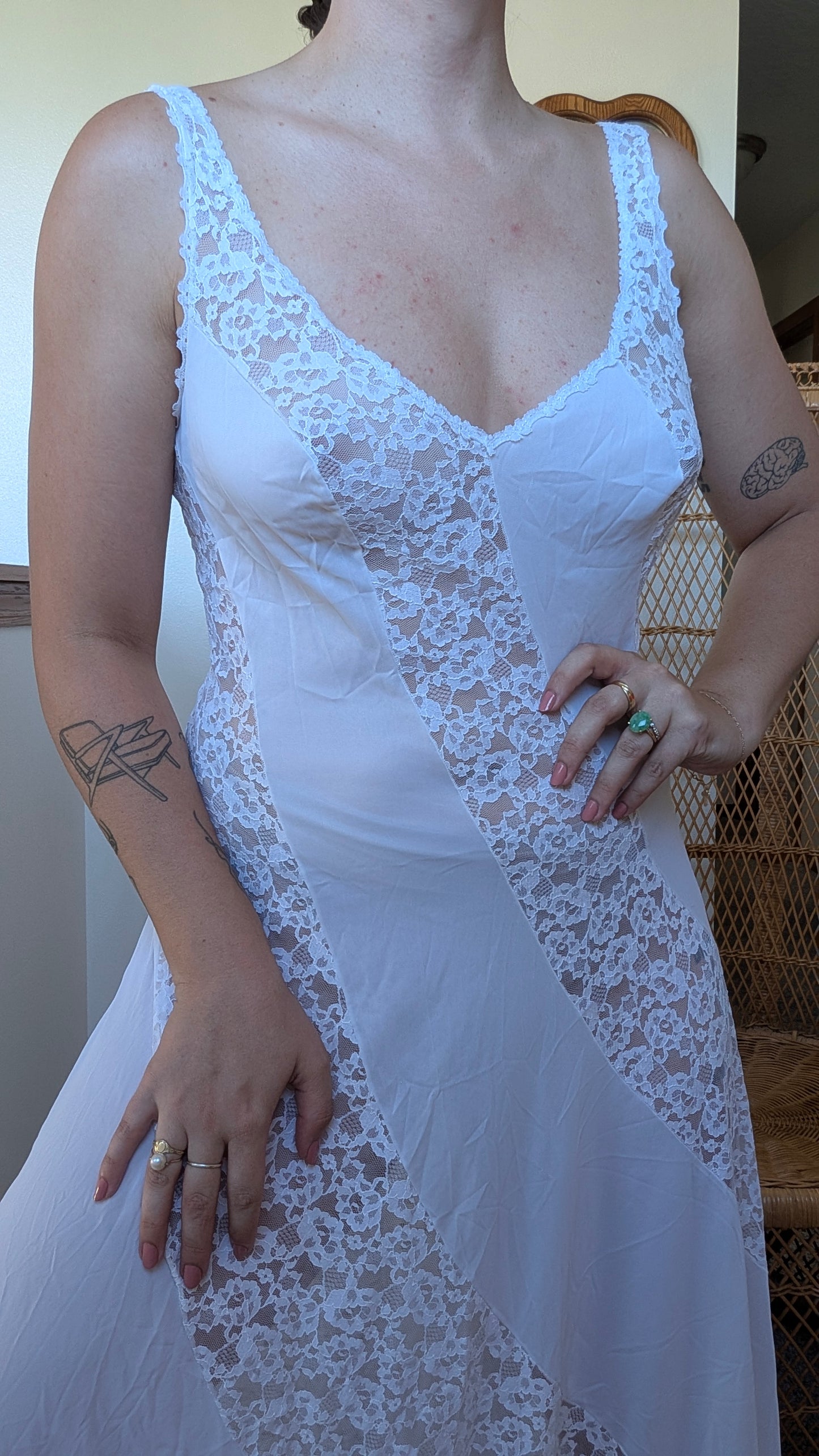 1960s nightgown set