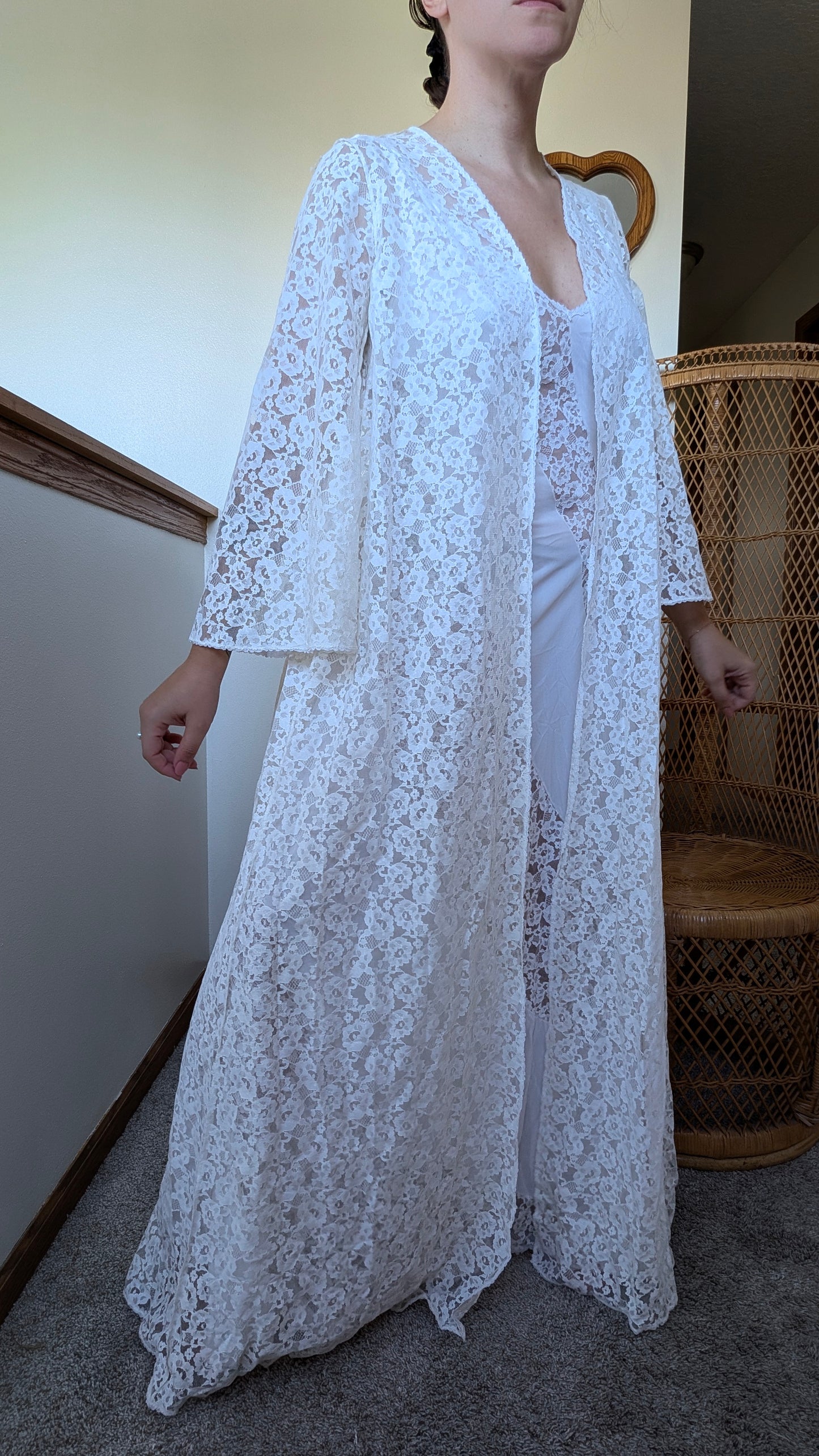 1960s nightgown set