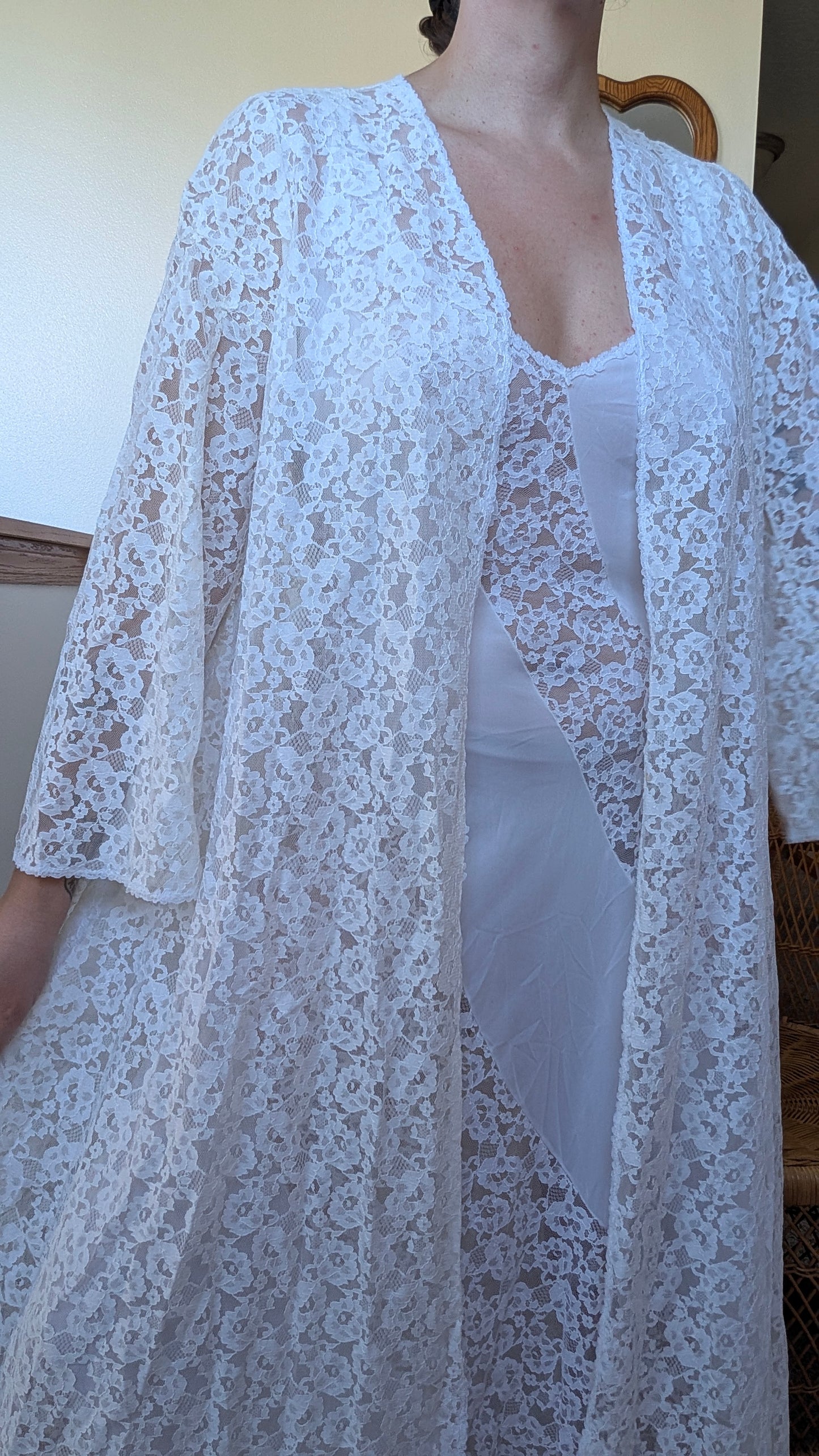 1960s nightgown set