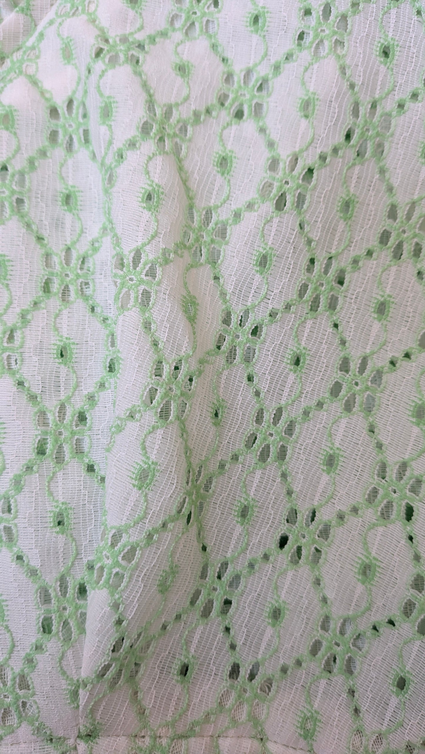 1960s green sherbet dress
