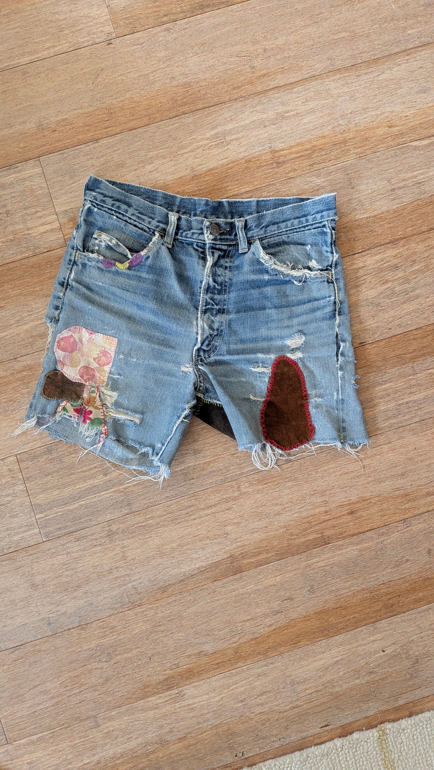 1960s thrashed shorts