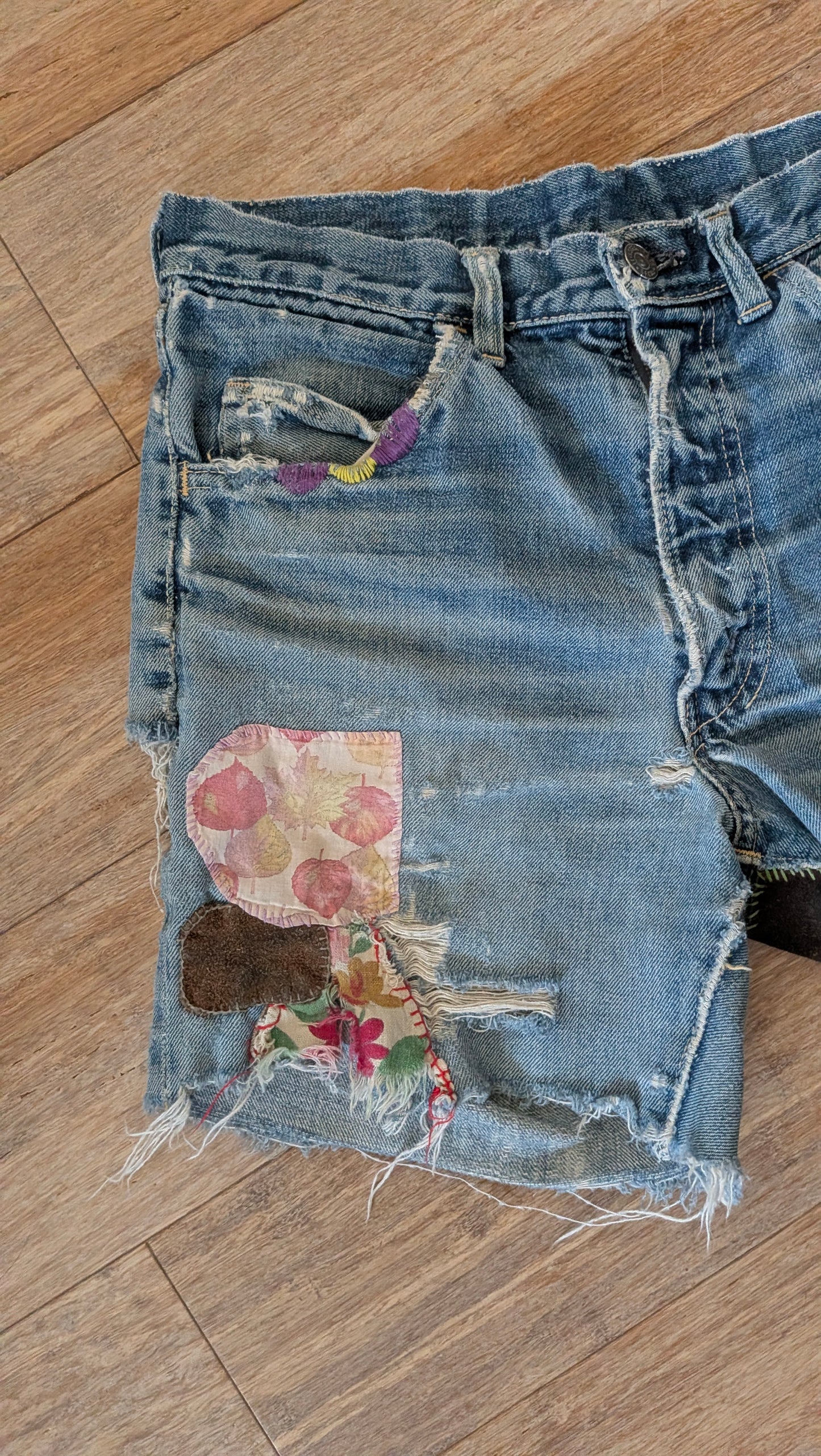 1960s thrashed shorts