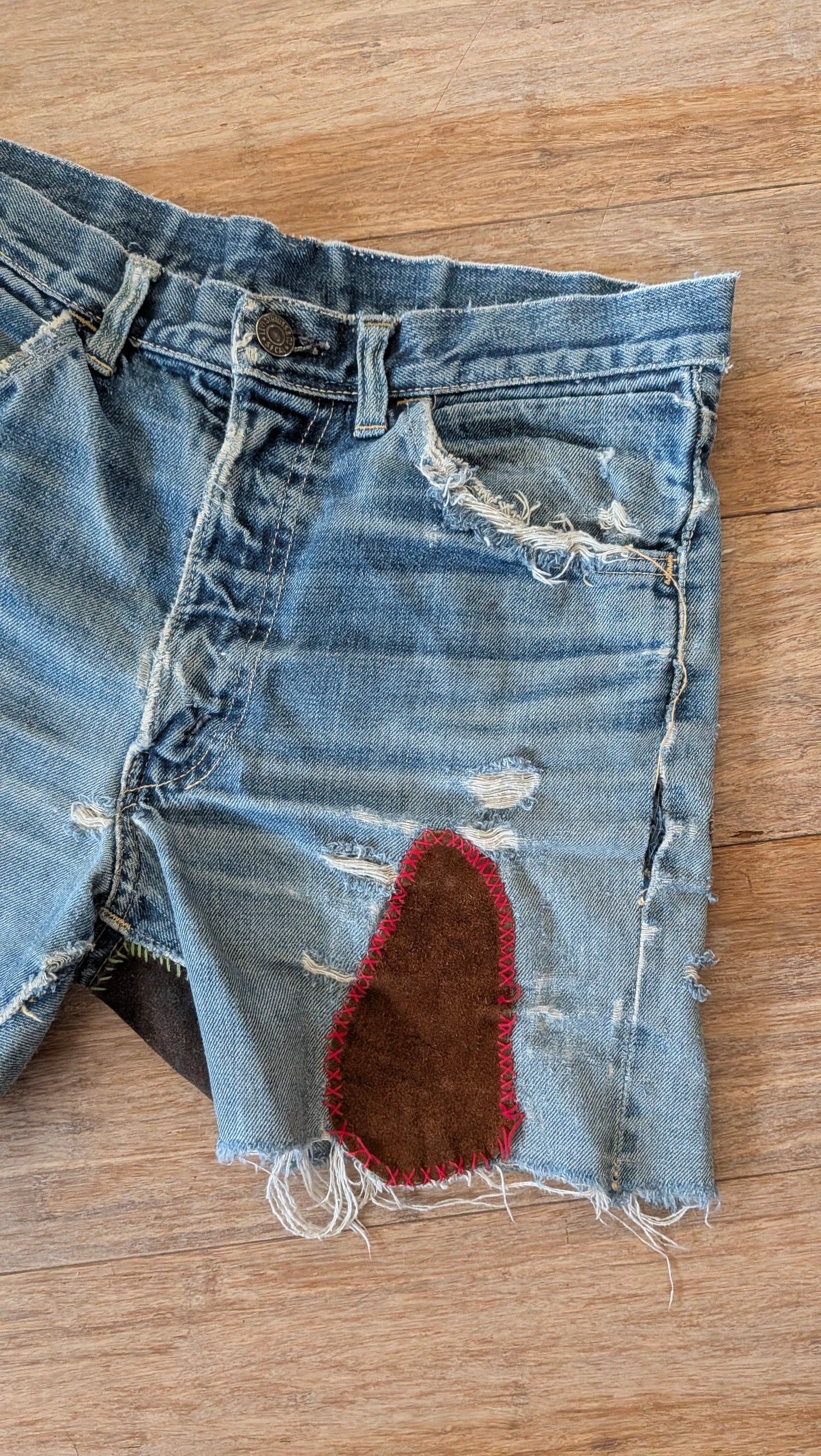 1960s thrashed shorts