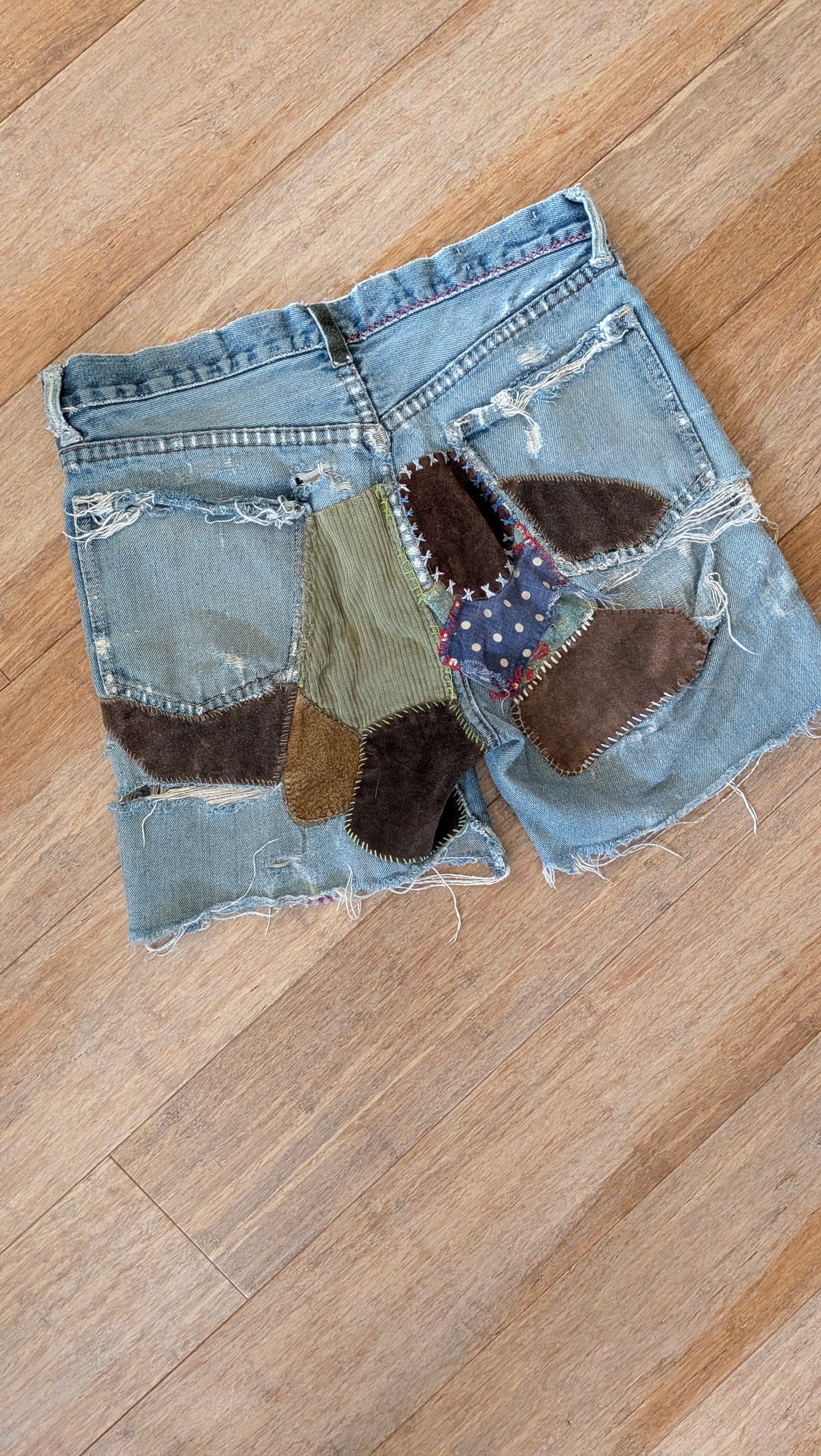 1960s thrashed shorts