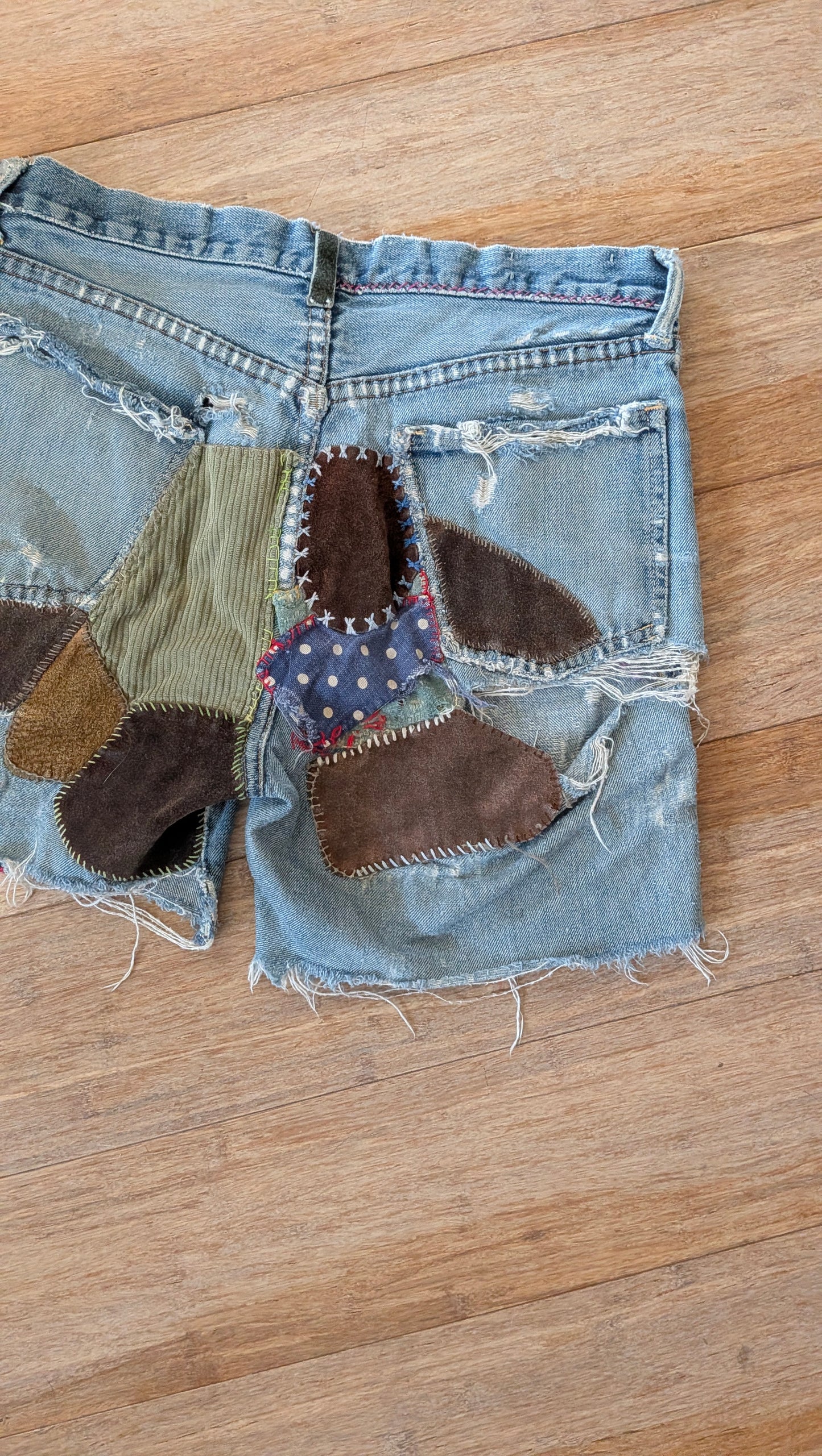 1960s thrashed shorts