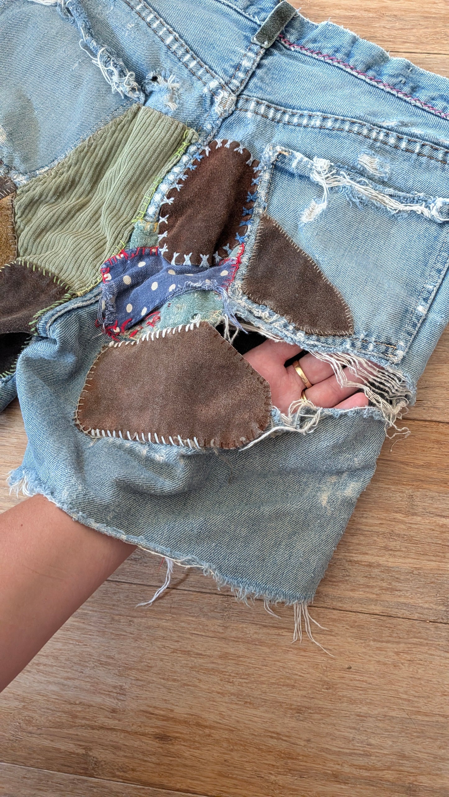 1960s thrashed shorts